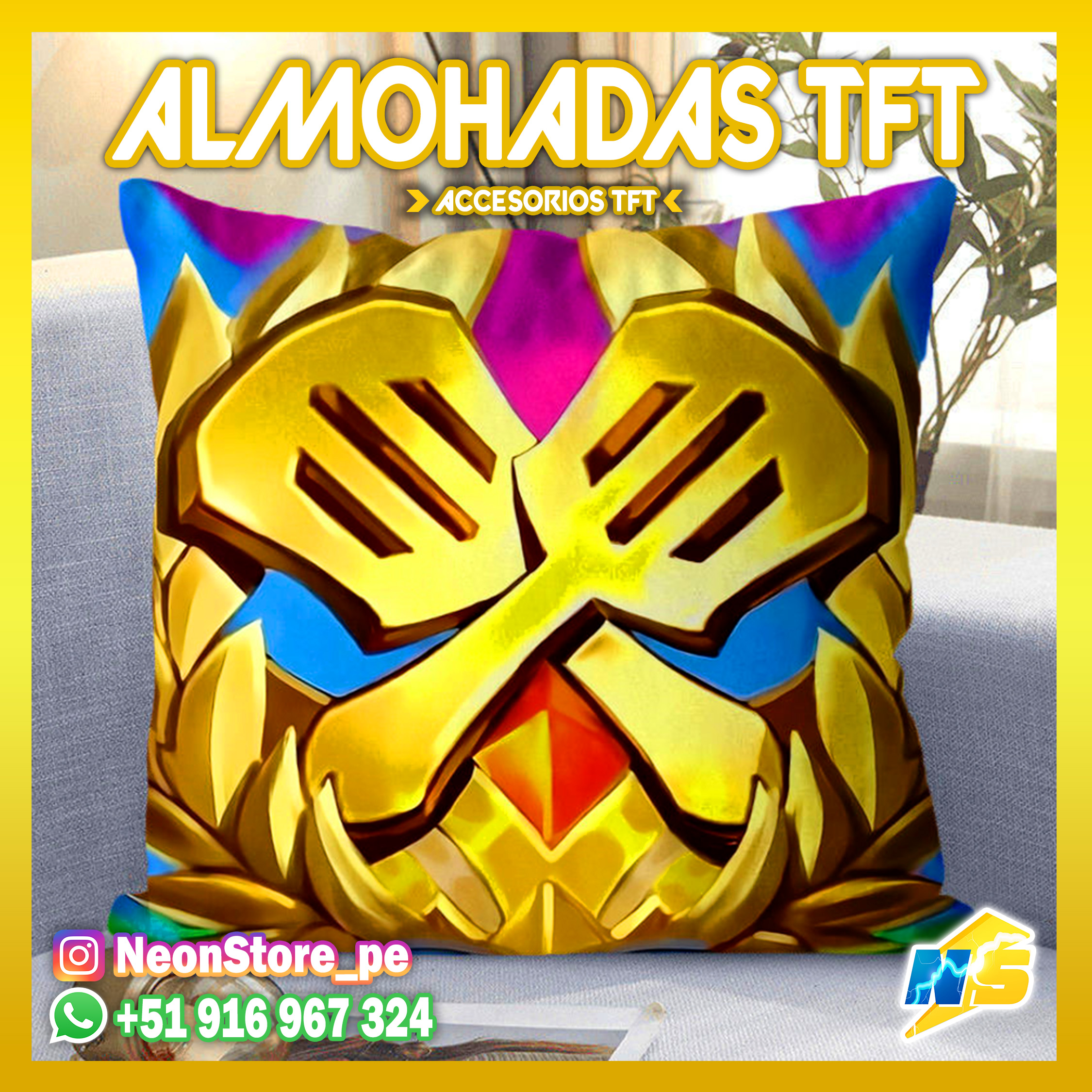 ⚡ Almohadas TFT ⚡