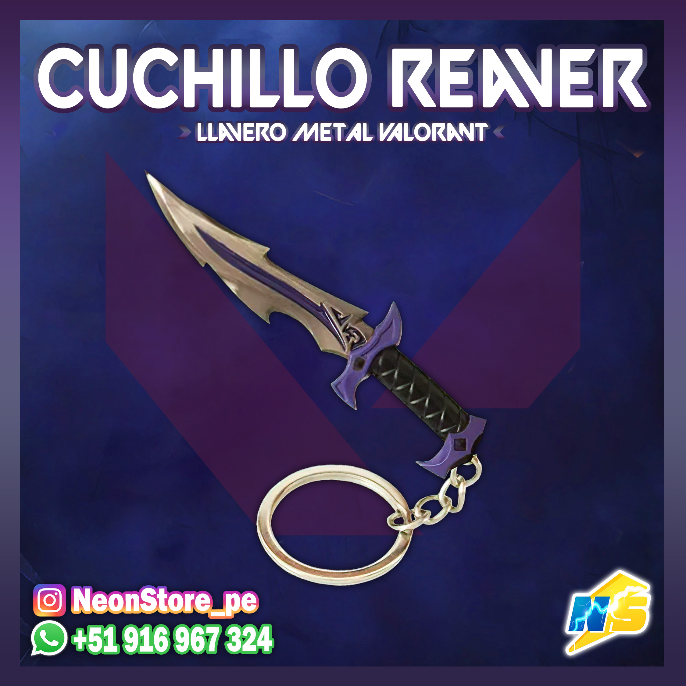 ⚡ Cuchillo REAVER 𝗩𝗔𝗟𝗢𝗥𝗔𝗡𝗧 ⚡