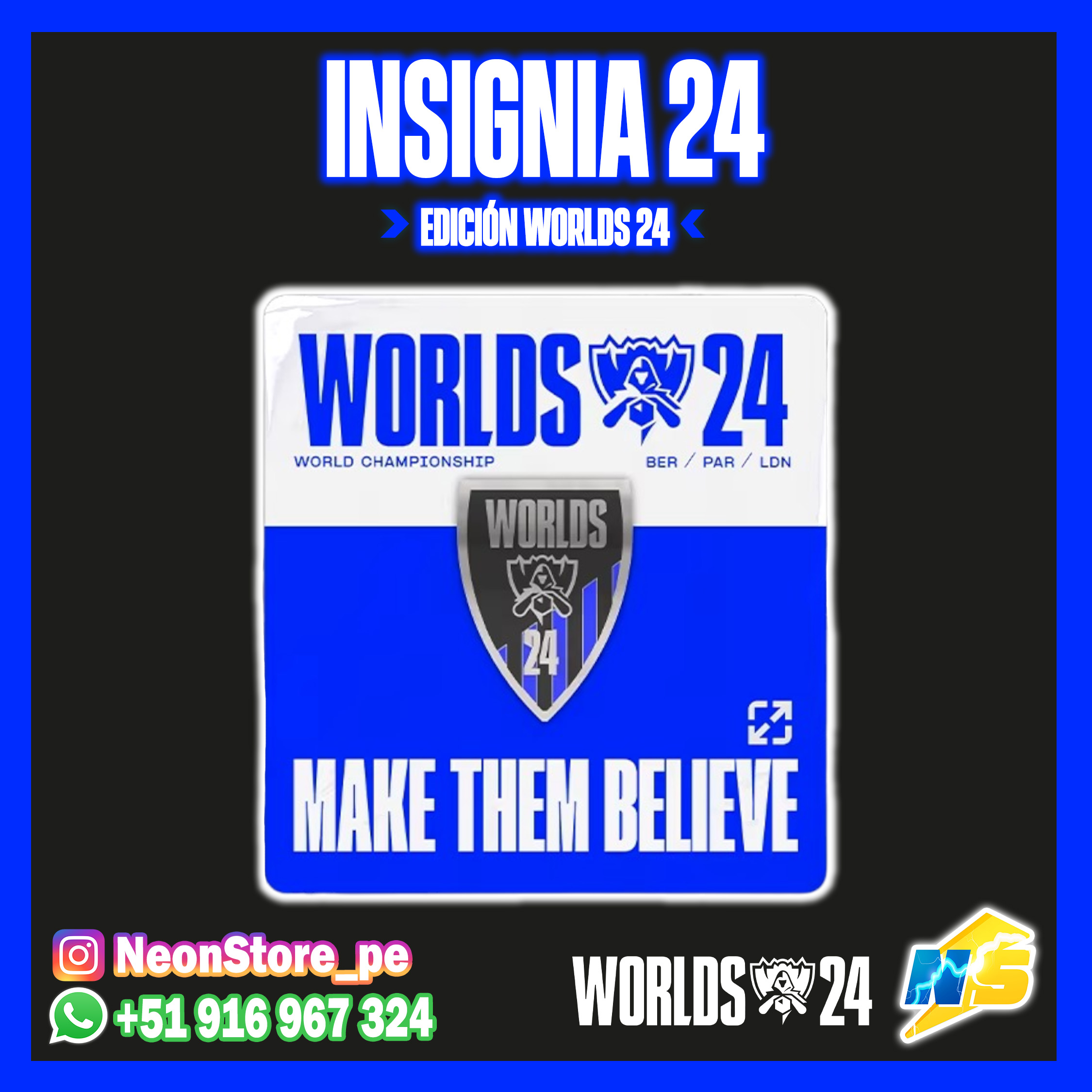 ⚡INSIGNIA 24 RiotGames 𝗟𝗘𝗔𝗚𝗨𝗘 𝗢𝗙 𝗟𝗘𝗚𝗘𝗡𝗗𝗦 ⚡