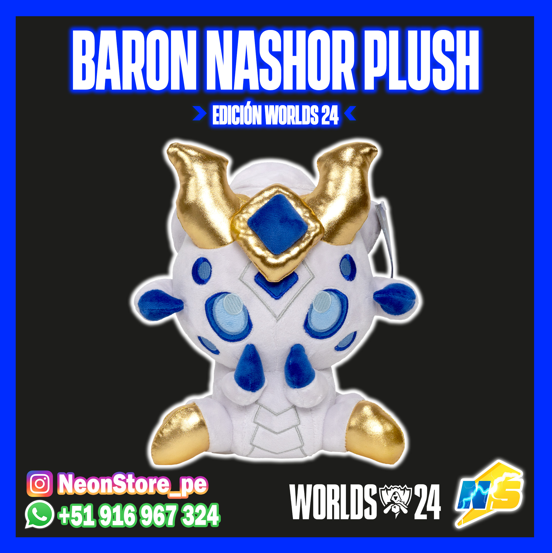 ⚡ Baron nashor plush RiotGames 𝗟𝗘𝗔𝗚𝗨𝗘 𝗢𝗙 𝗟𝗘𝗚𝗘𝗡𝗗𝗦 ⚡