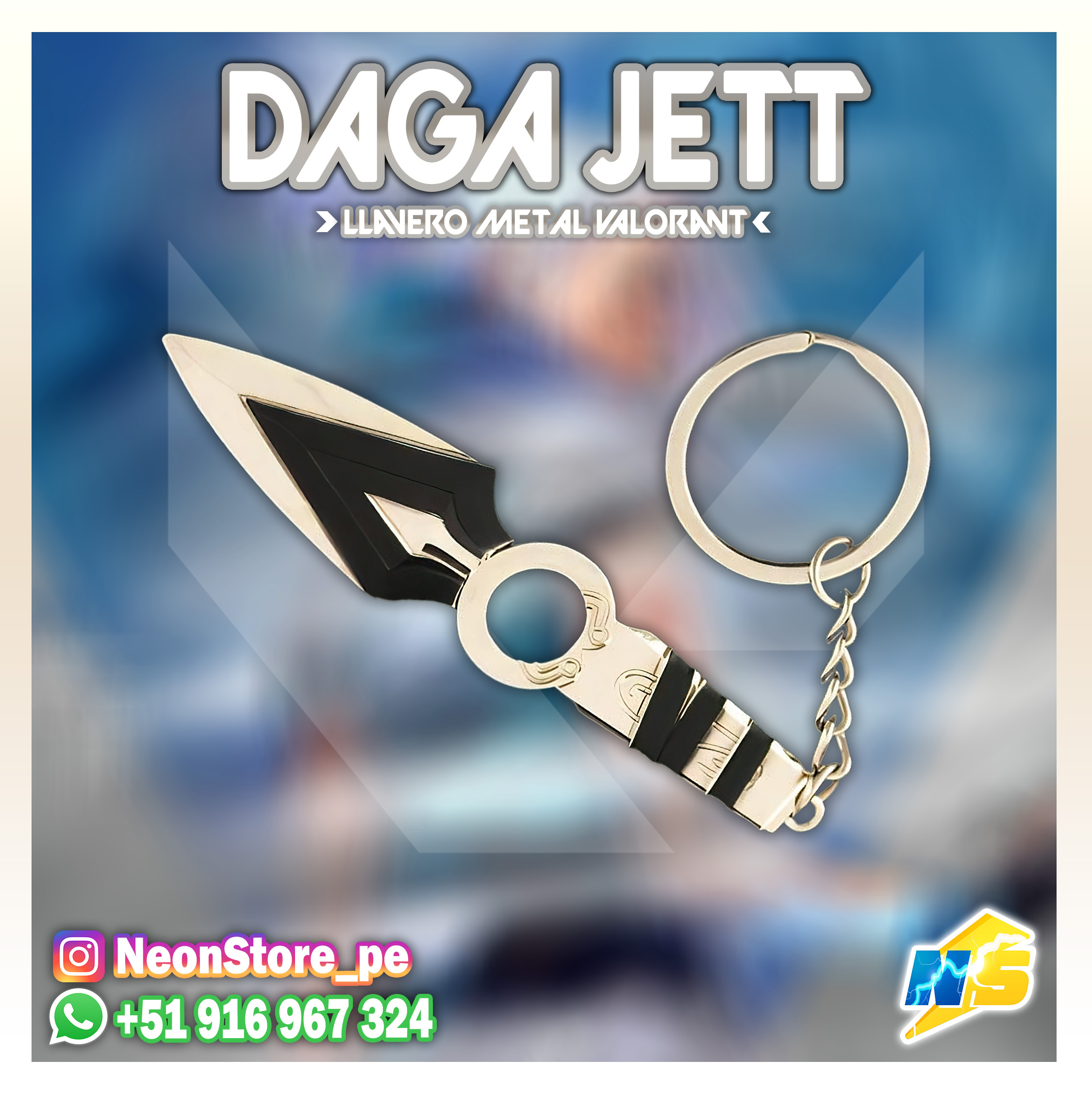 ⚡ Daga Jett VALORANT ⚡