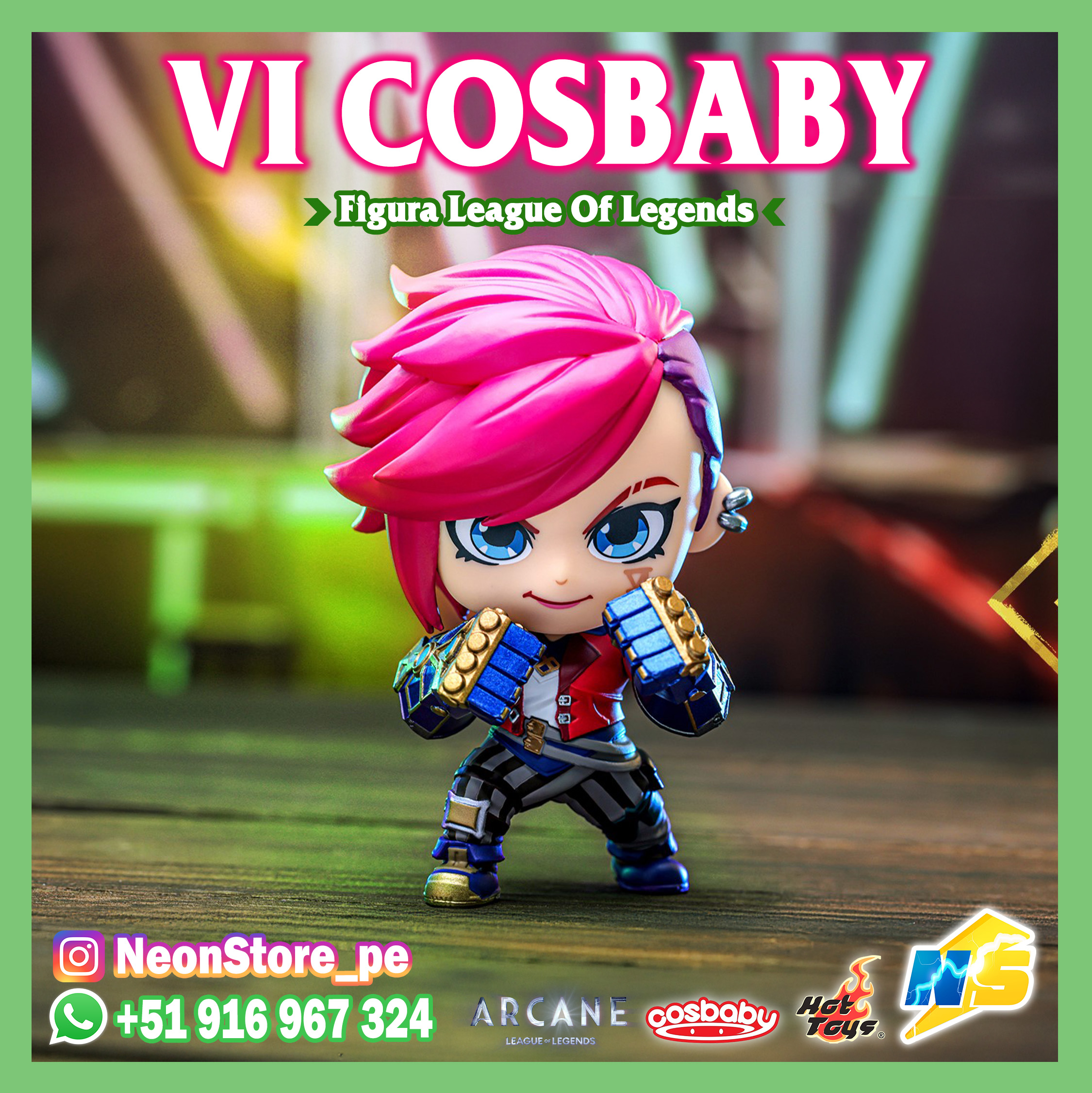 ⚡ VI COSBABY ARCANE 𝗟𝗘𝗔𝗚𝗨𝗘 𝗢𝗙 𝗟𝗘𝗚𝗘𝗡𝗗𝗦 ⚡