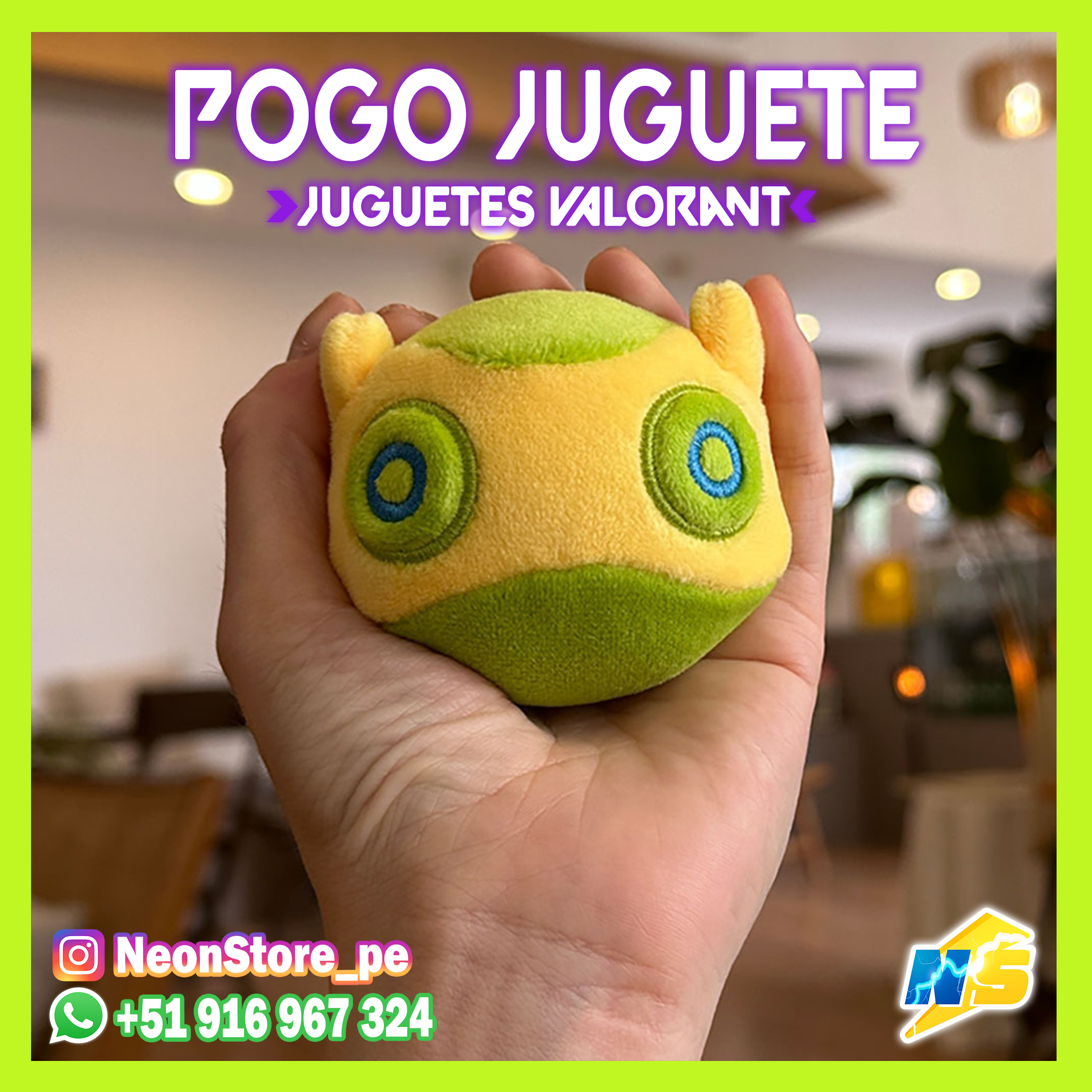 ⚡ Pogo Juguete VALORANT ⚡