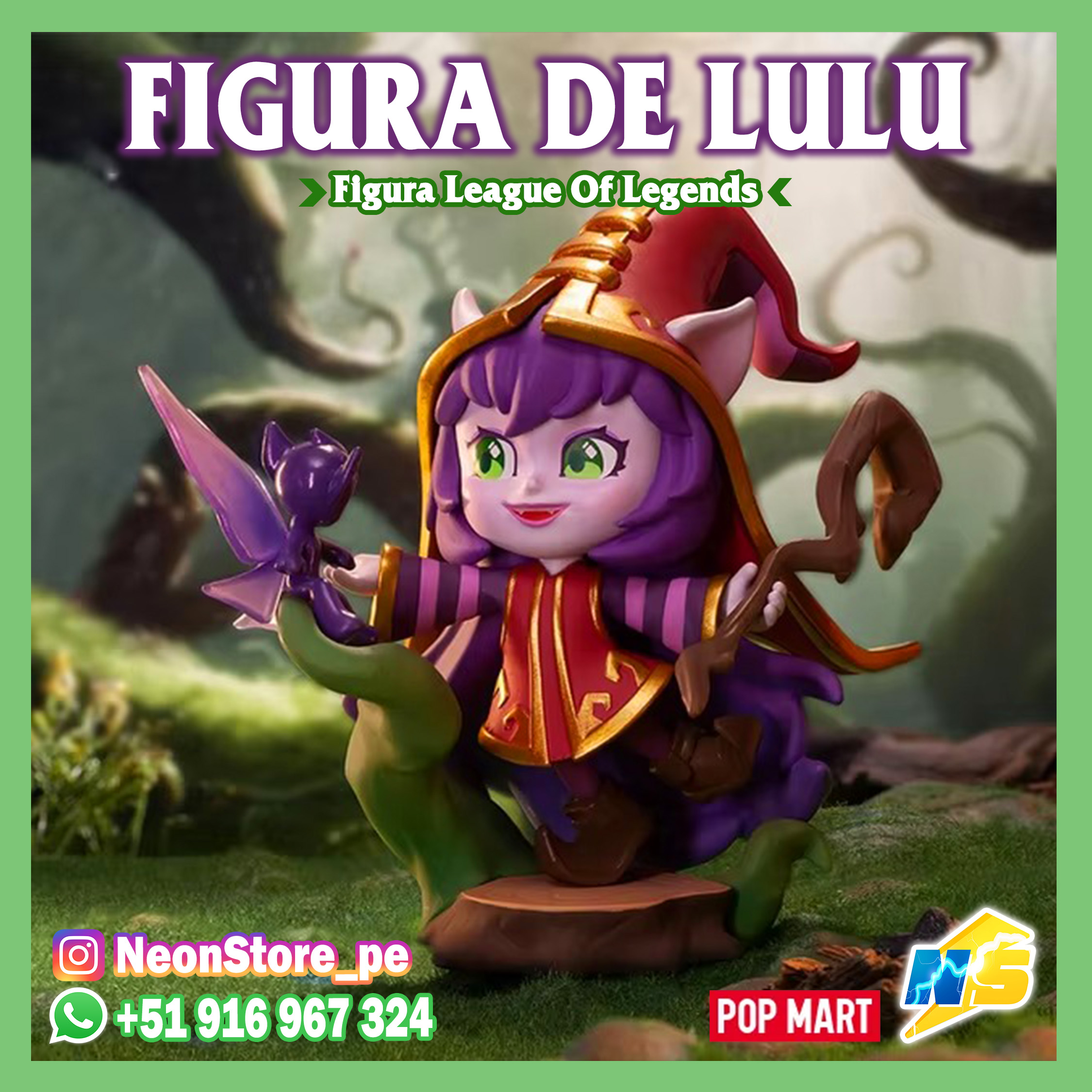 ⚡ Figura de Lulu 𝗟𝗘𝗔𝗚𝗨𝗘 𝗢𝗙 𝗟𝗘𝗚𝗘𝗡𝗗𝗦 ⚡