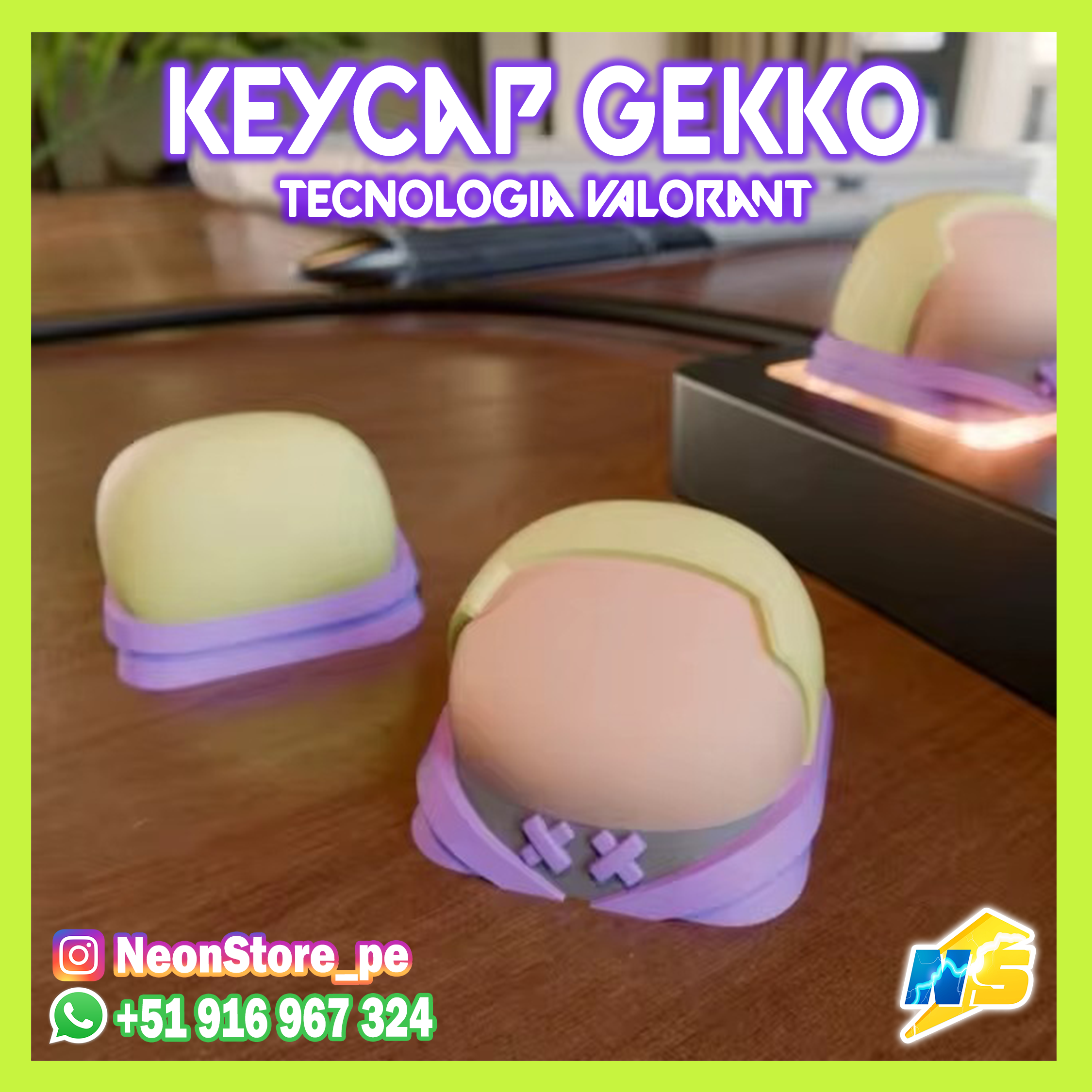⚡ Keycap Gekko 𝗩𝗔𝗟𝗢𝗥𝗔𝗡𝗧 ⚡
