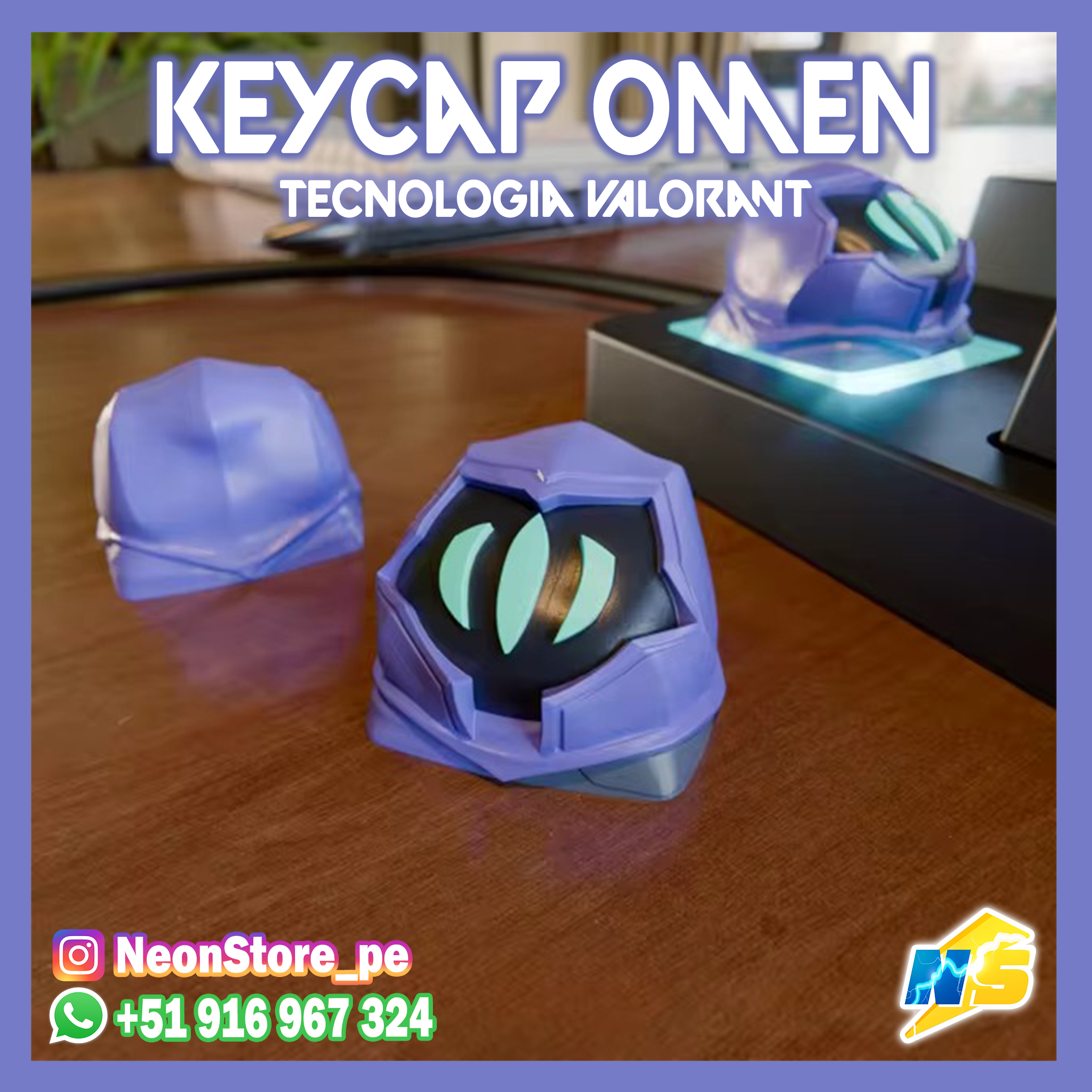 ⚡ Keycap Omen 𝗩𝗔𝗟𝗢𝗥𝗔𝗡𝗧 ⚡