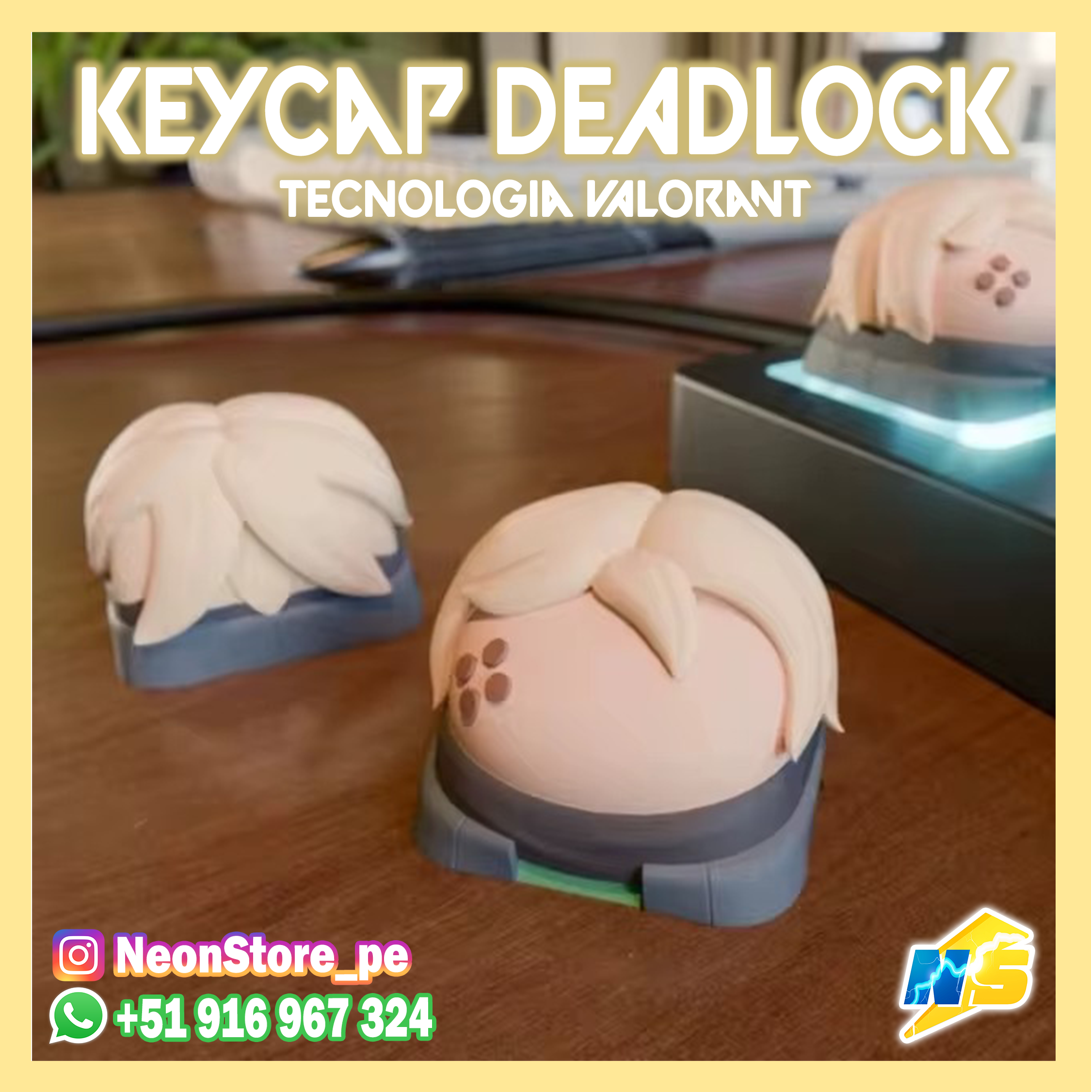 ⚡ Keycap DeadLock 𝗩𝗔𝗟𝗢𝗥𝗔𝗡𝗧 ⚡