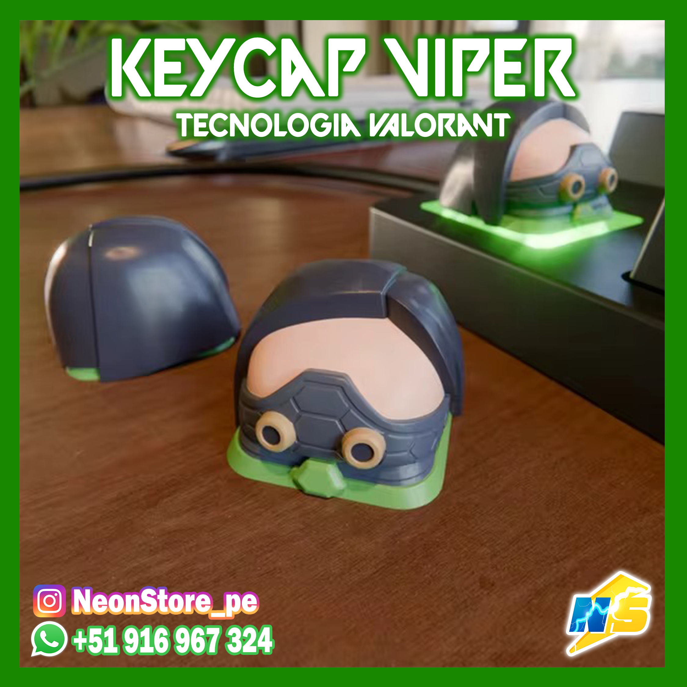 ⚡ Keycap Viper 𝗩𝗔𝗟𝗢𝗥𝗔𝗡𝗧 ⚡