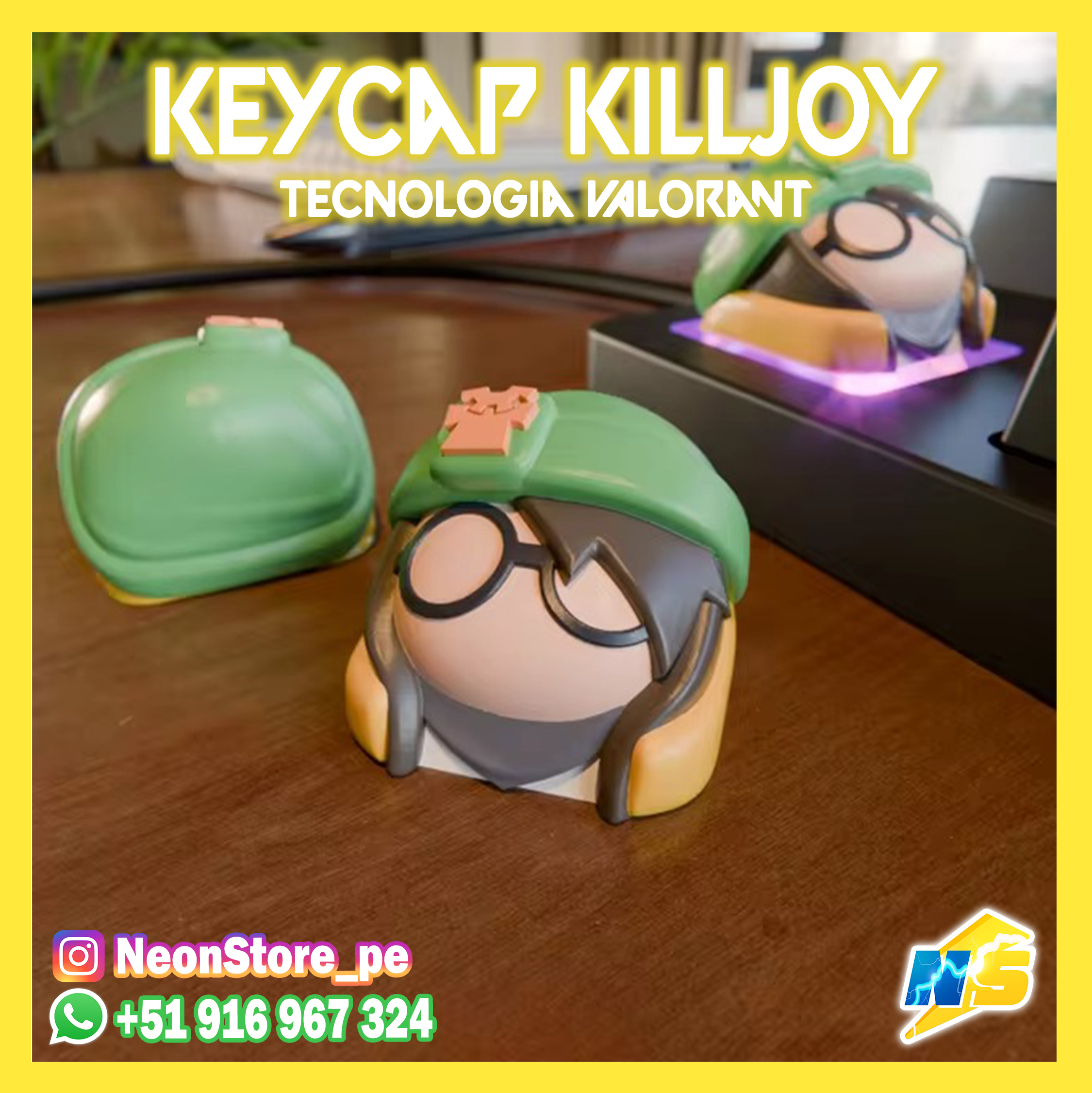 ⚡ Keycap Killjoy VALORANT ⚡