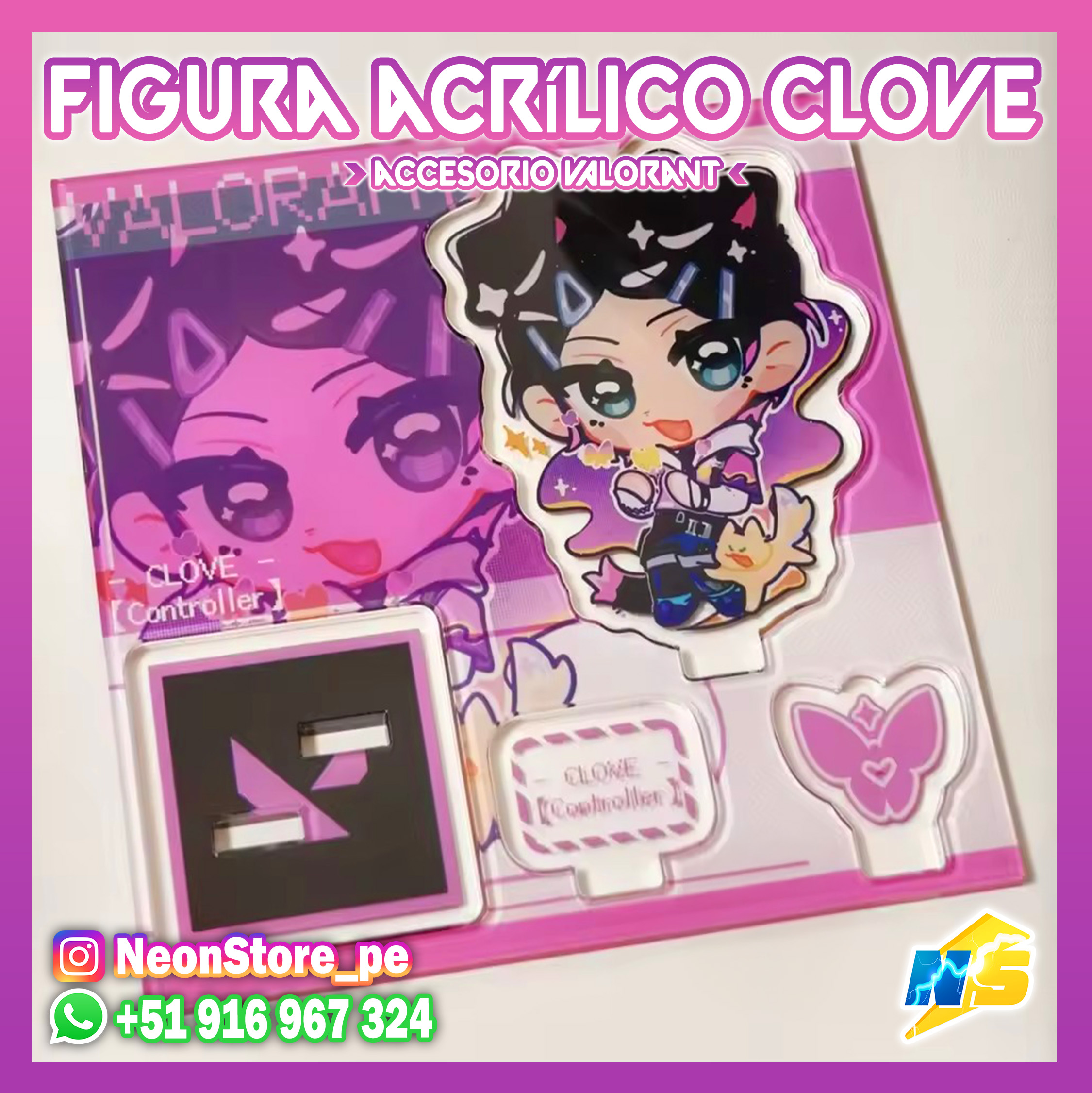 ⚡ Figuras Acrílico VALORANT ⚡ 