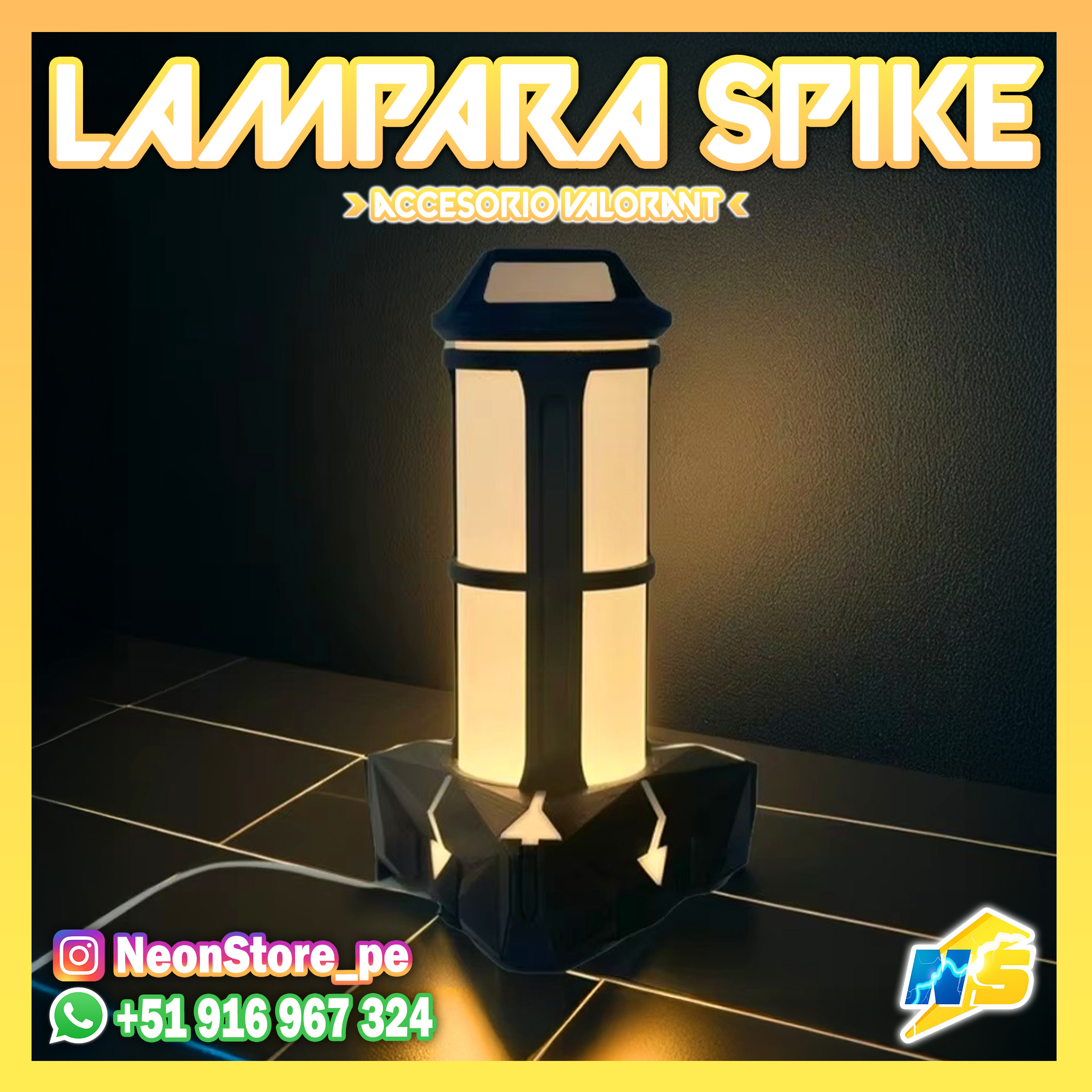 ⚡ Lampara Spike VALORANT ⚡ 