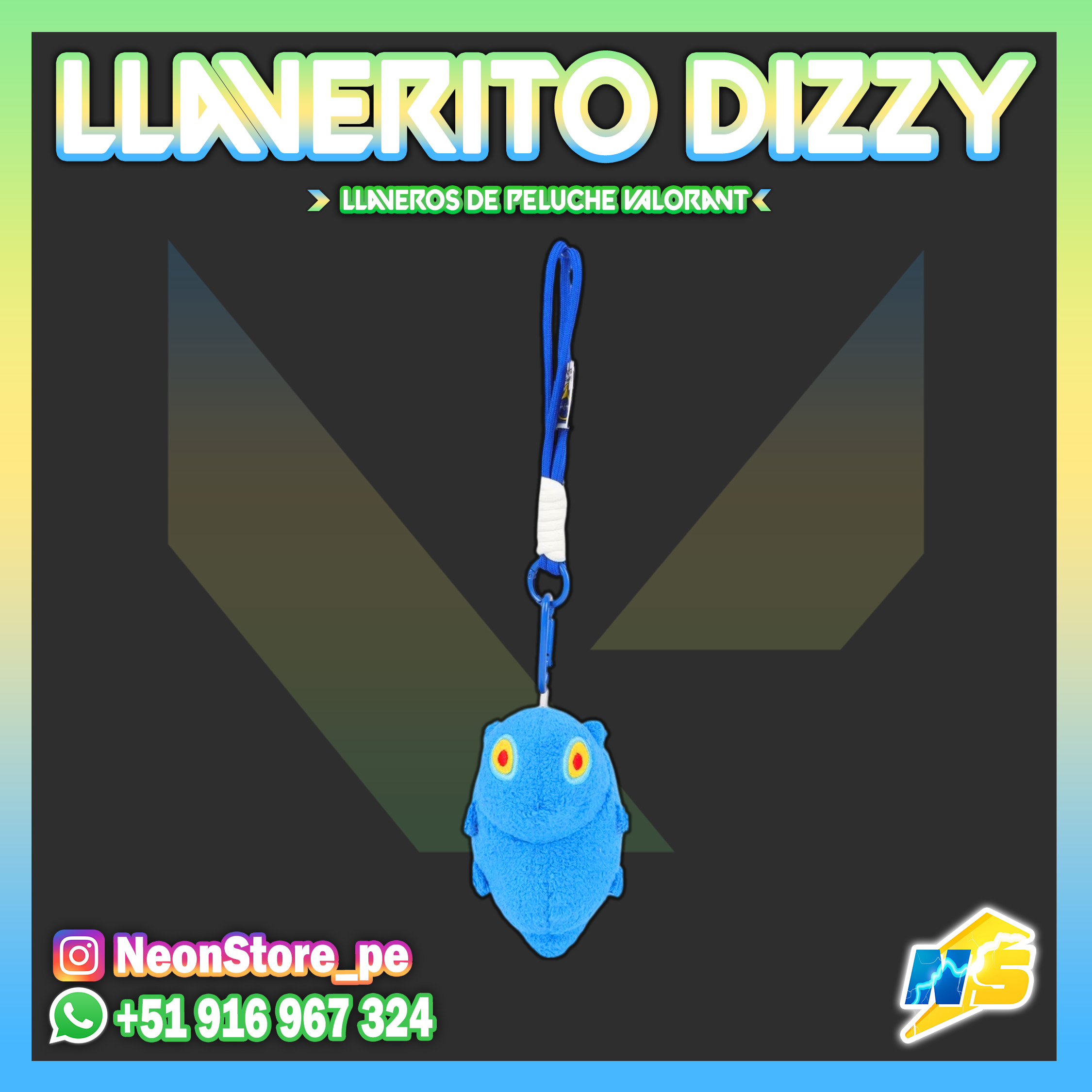 ⚡ Llaveritos Gekko VALORANT ⚡