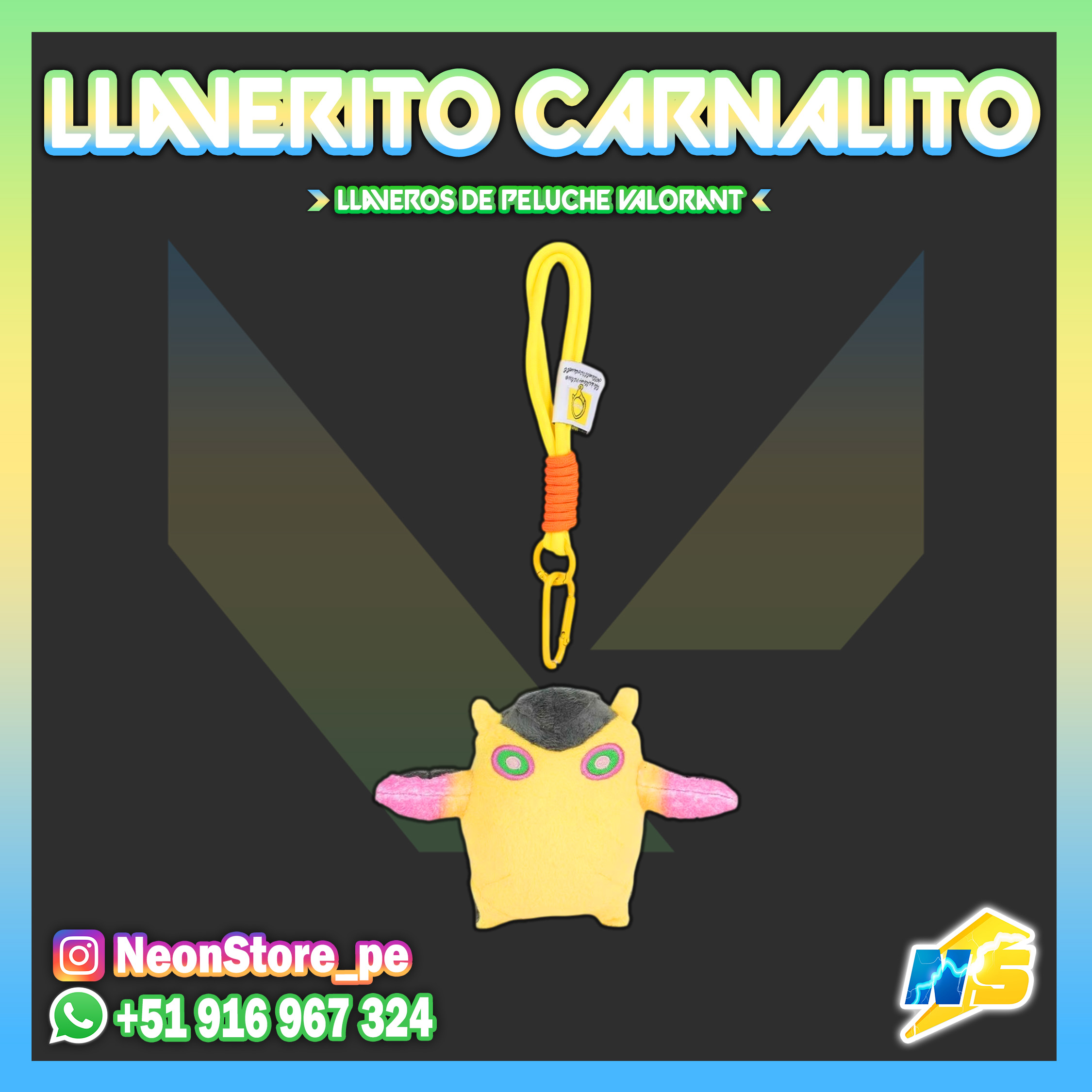 ⚡ Llaveritos Gekko VALORANT ⚡