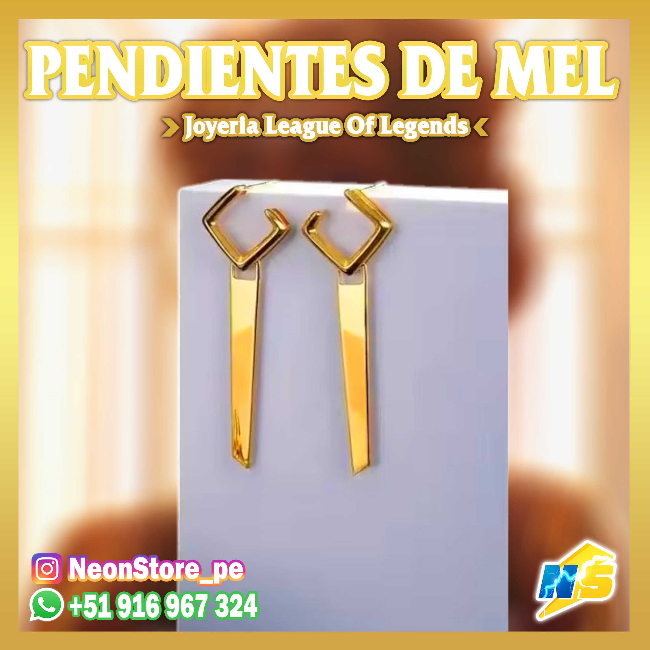 ⚡ Joyería de Mel ARCANE LEAGUE OF LEGENDS ⚡