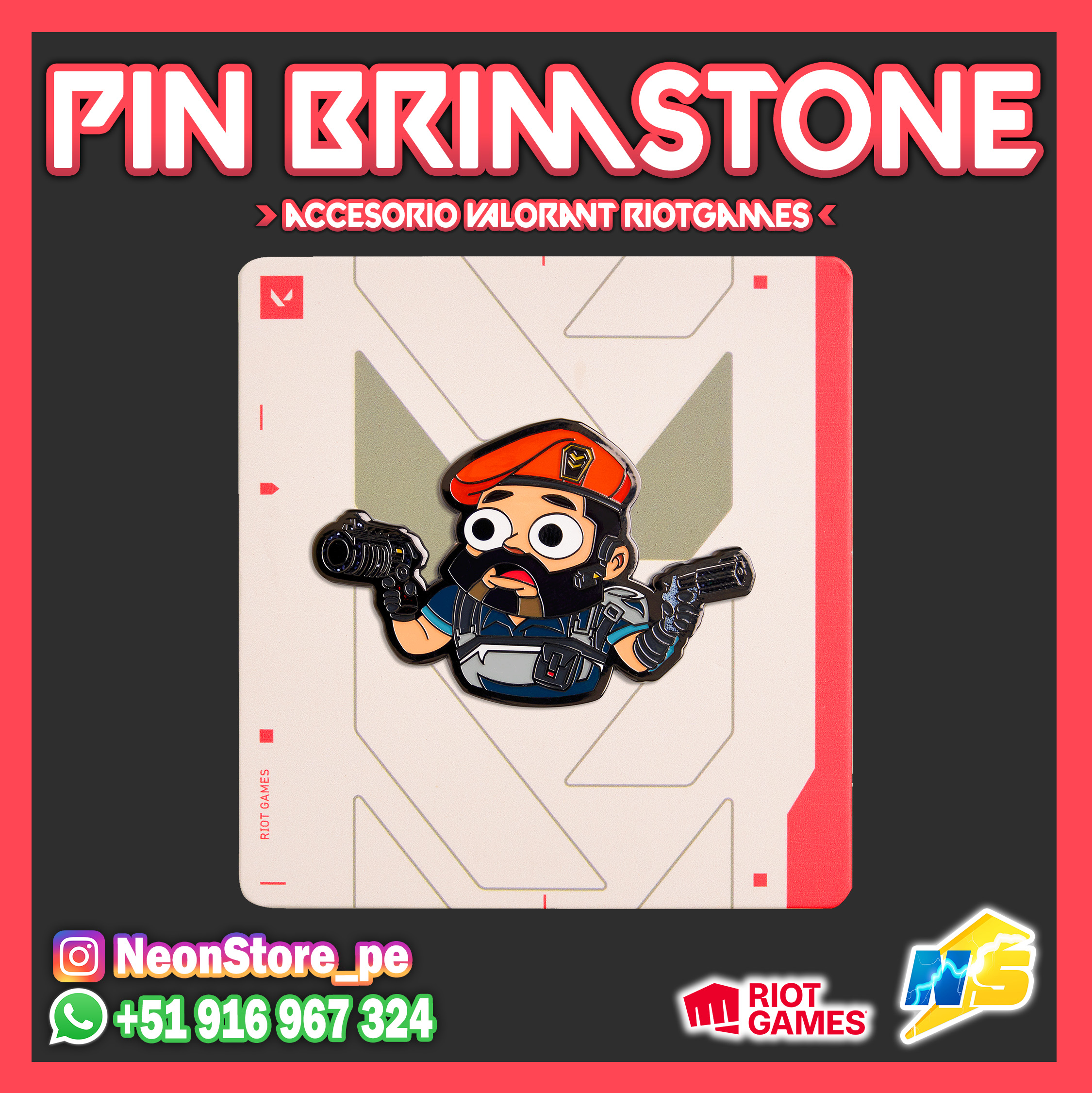 ⚡ TODO EL PACK de Pines RiotGames VALORANT ⚡