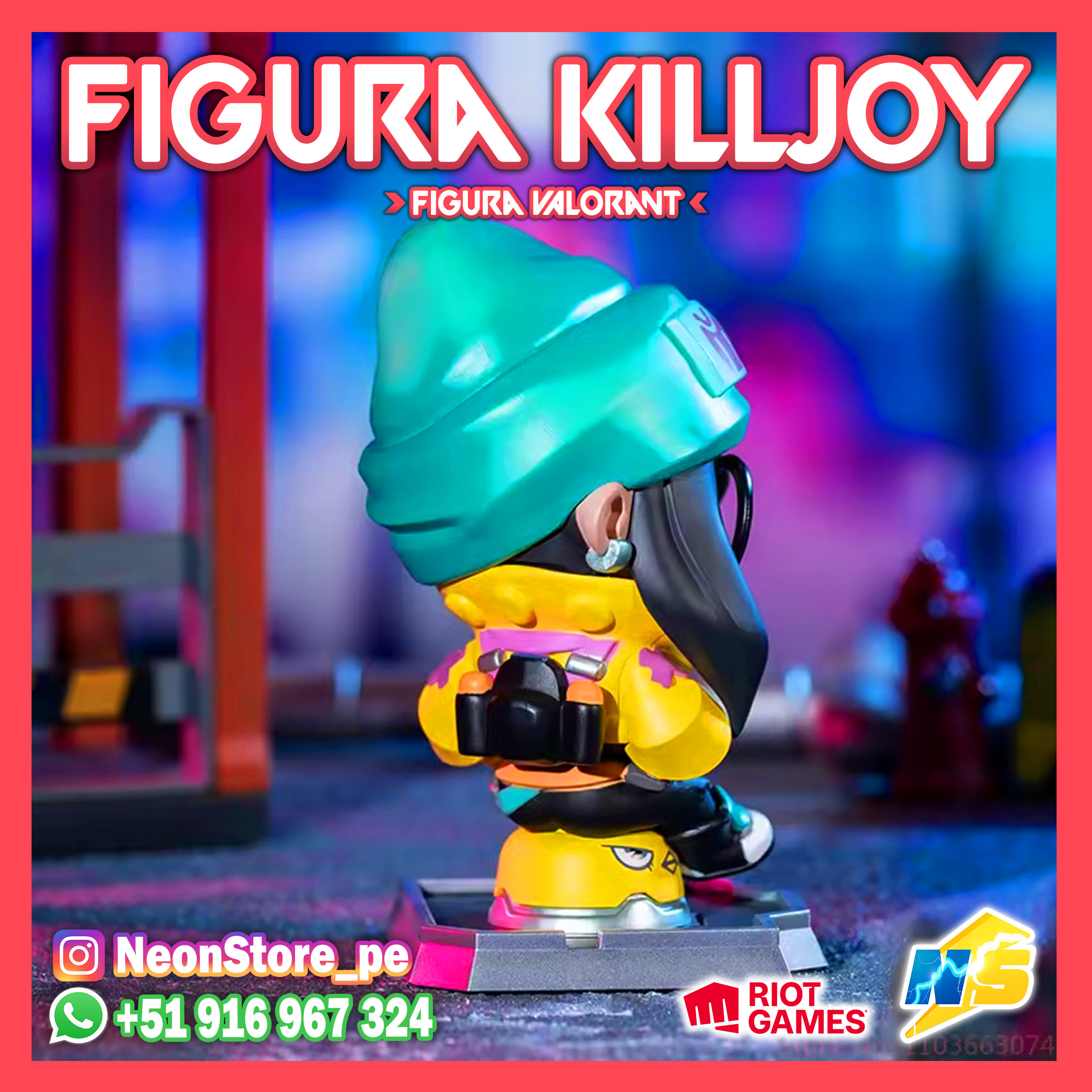 ⚡ Figura KillJoy RiotGames VALORANT ⚡