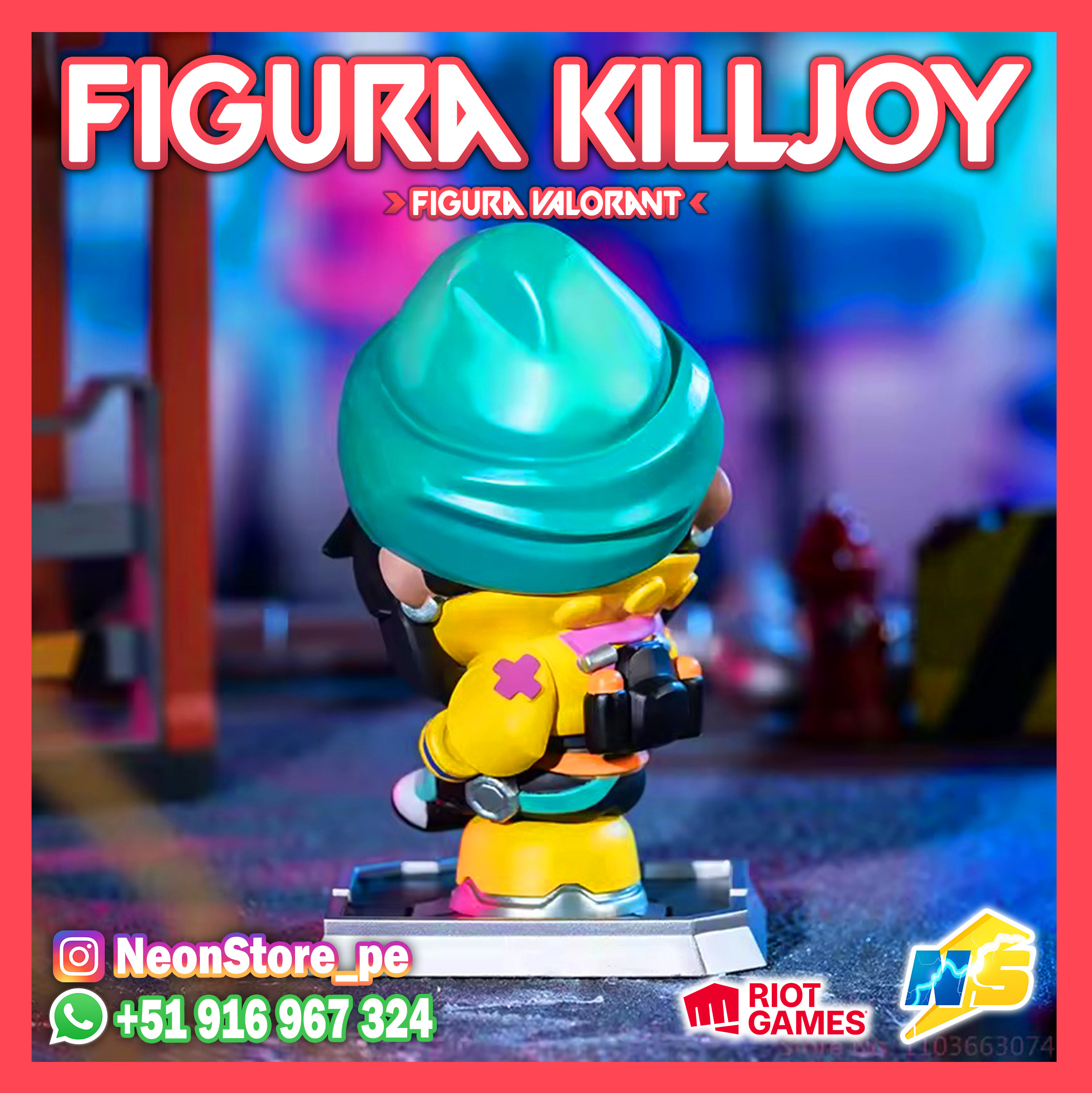 ⚡ Figura KillJoy RiotGames VALORANT ⚡