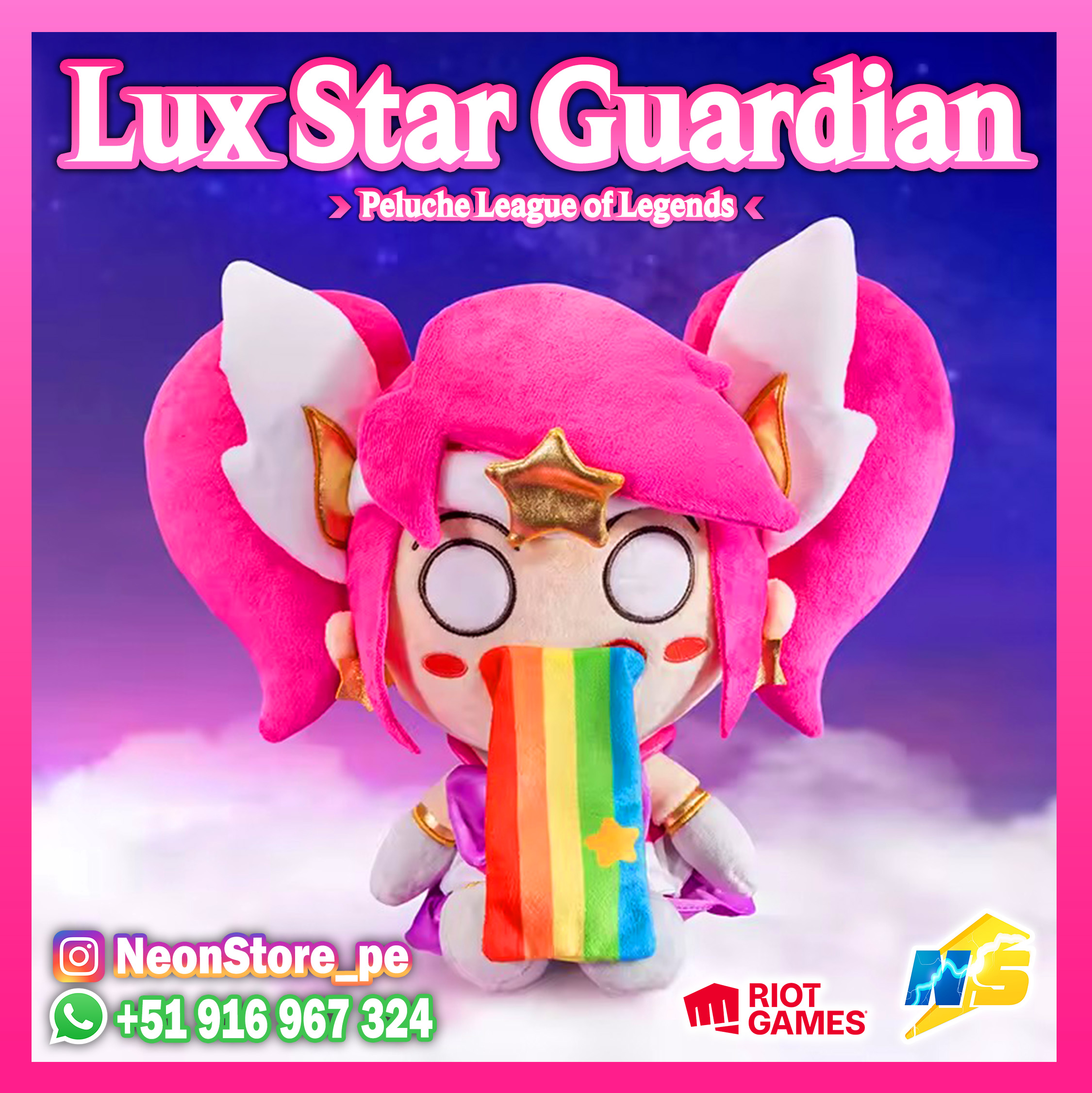 ⚡ Peluche Lux Star Guardian ⚡