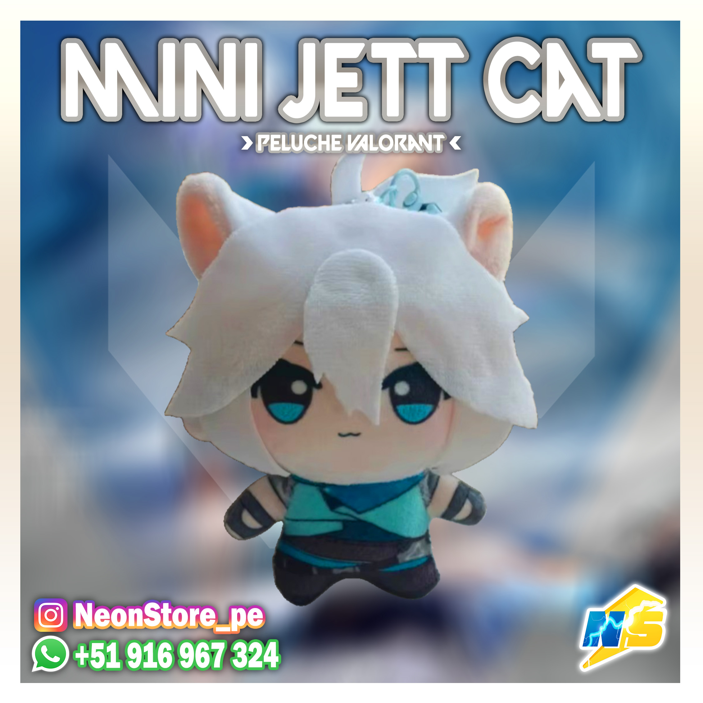 Mini Jett Cat - VALORANT