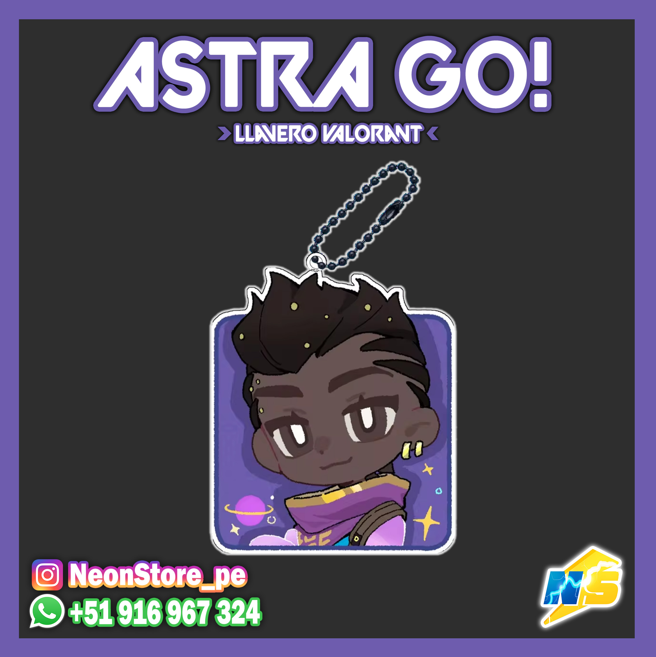 Llavero GO! - VALORANT