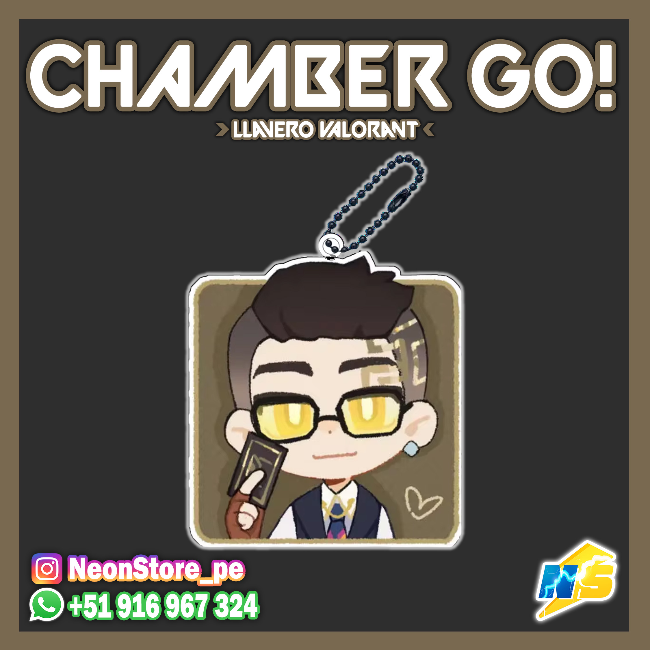 Llavero GO! - VALORANT