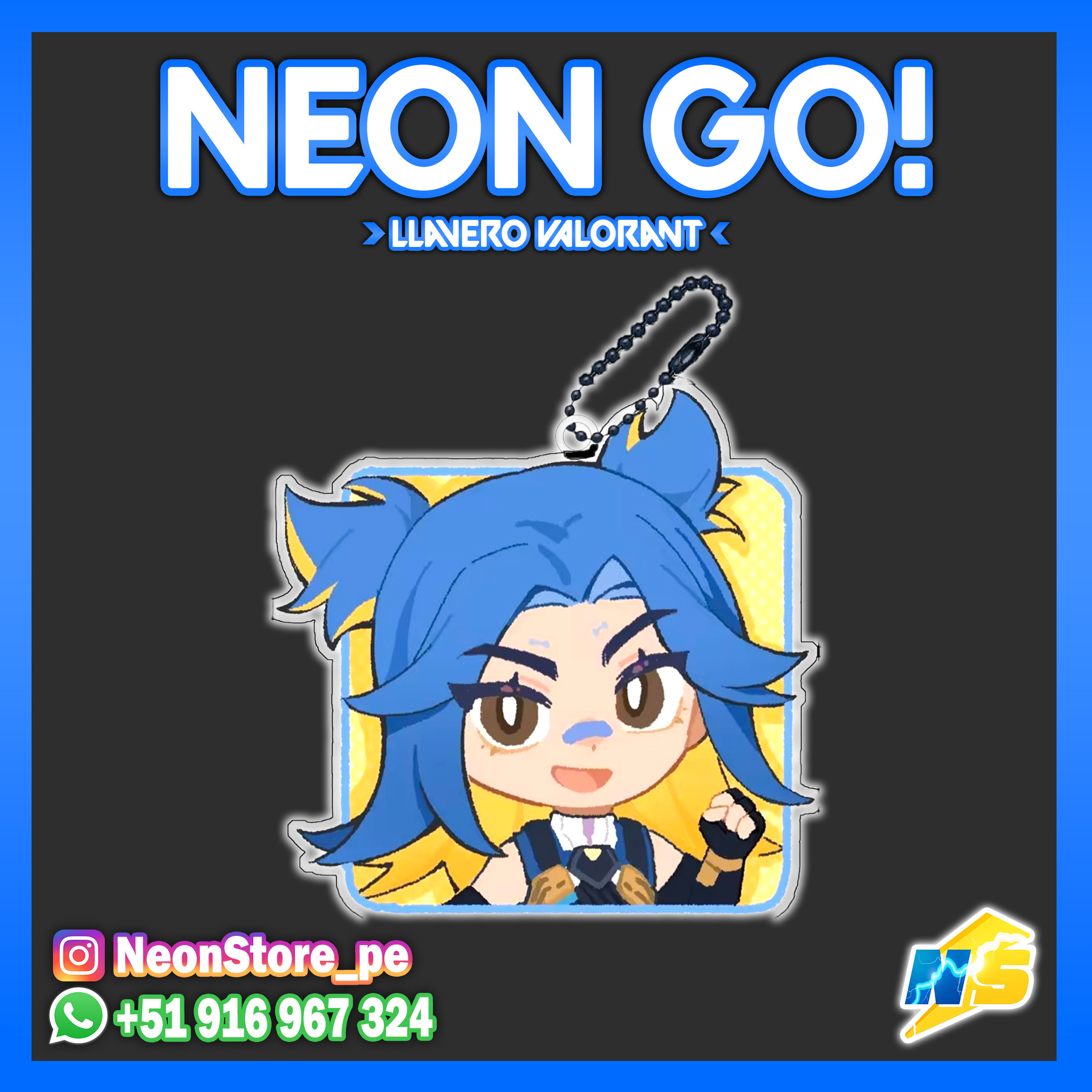 Llavero GO! - VALORANT