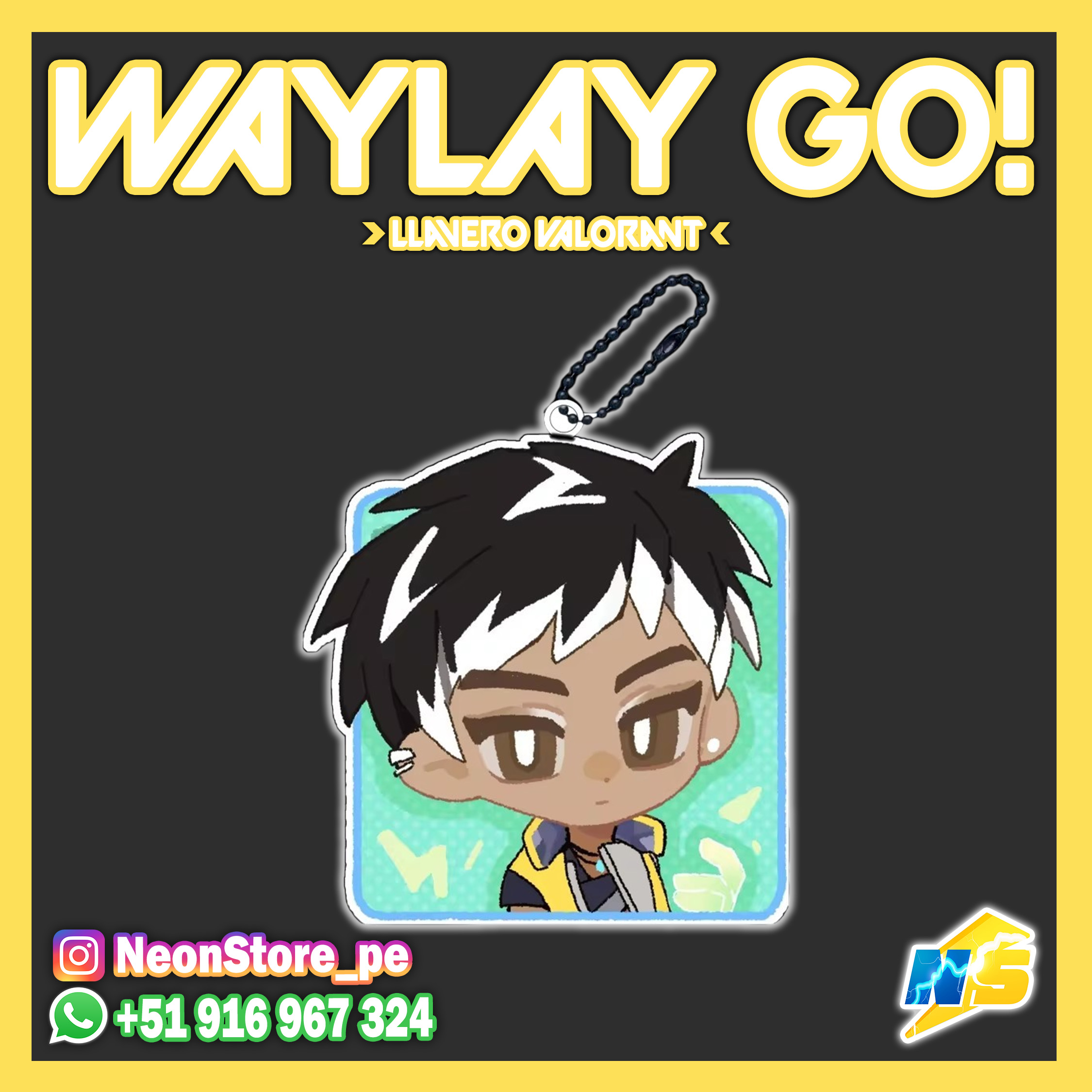 Llavero GO! - VALORANT