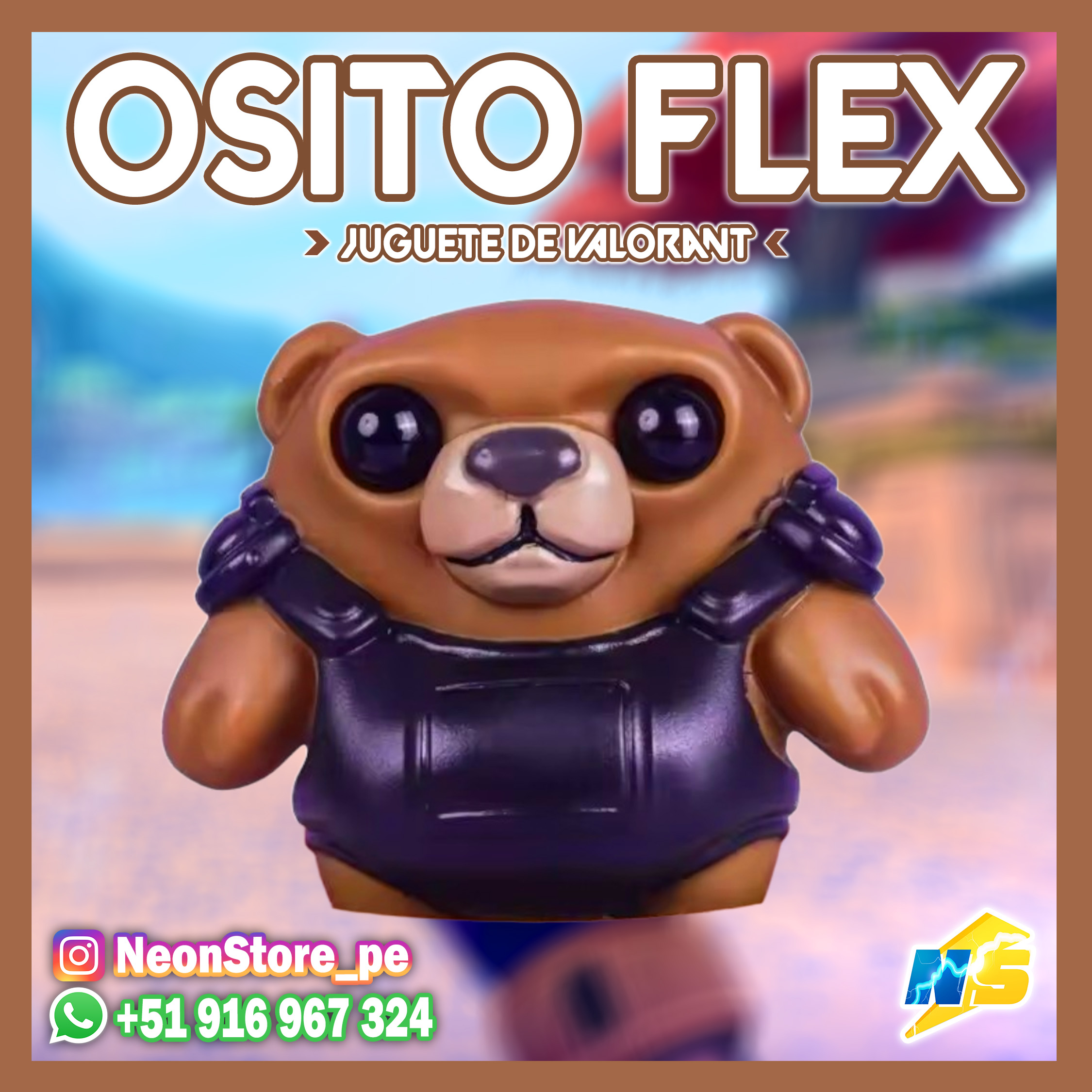 ⚡ Osito Flex VALORANT ⚡