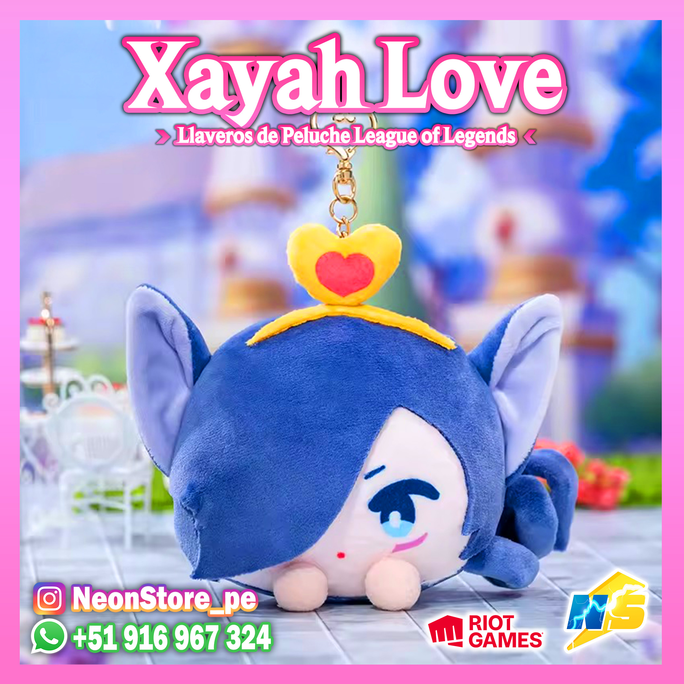 ⚡ Rakan & Xayah Llaveros Love LEAGUE OF LEGENDS ⚡
