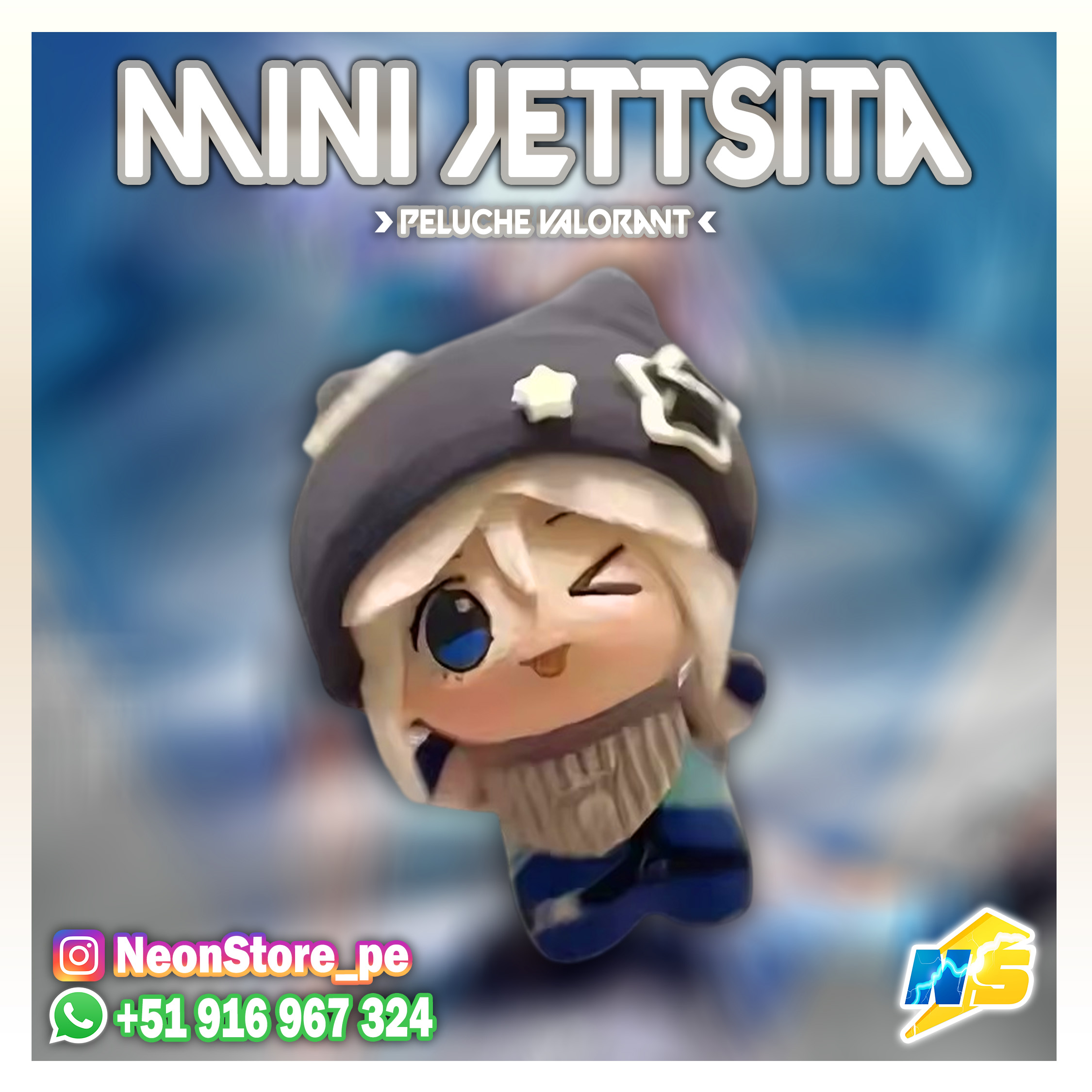 ⚡ Mini Jettsita VALORANT ⚡