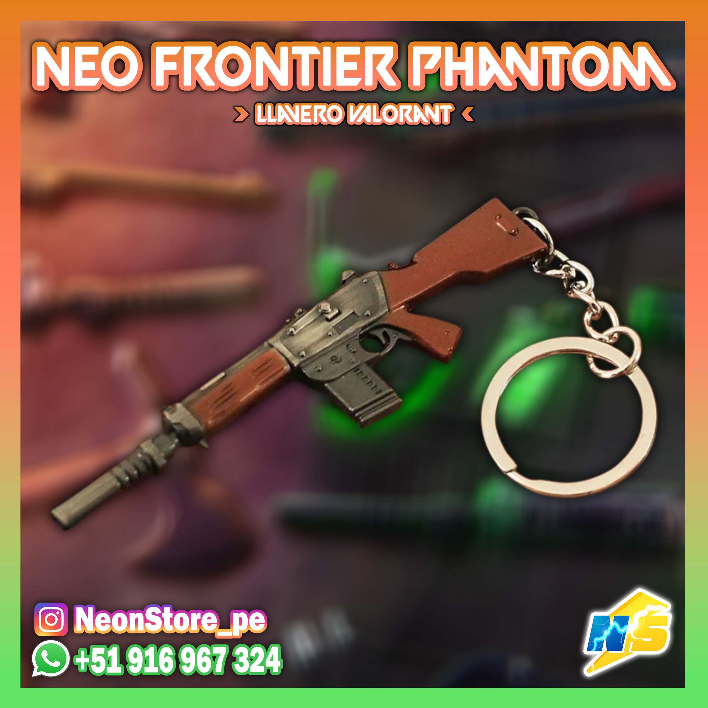 Llavero Neo Frontier Phantom FVALORANT