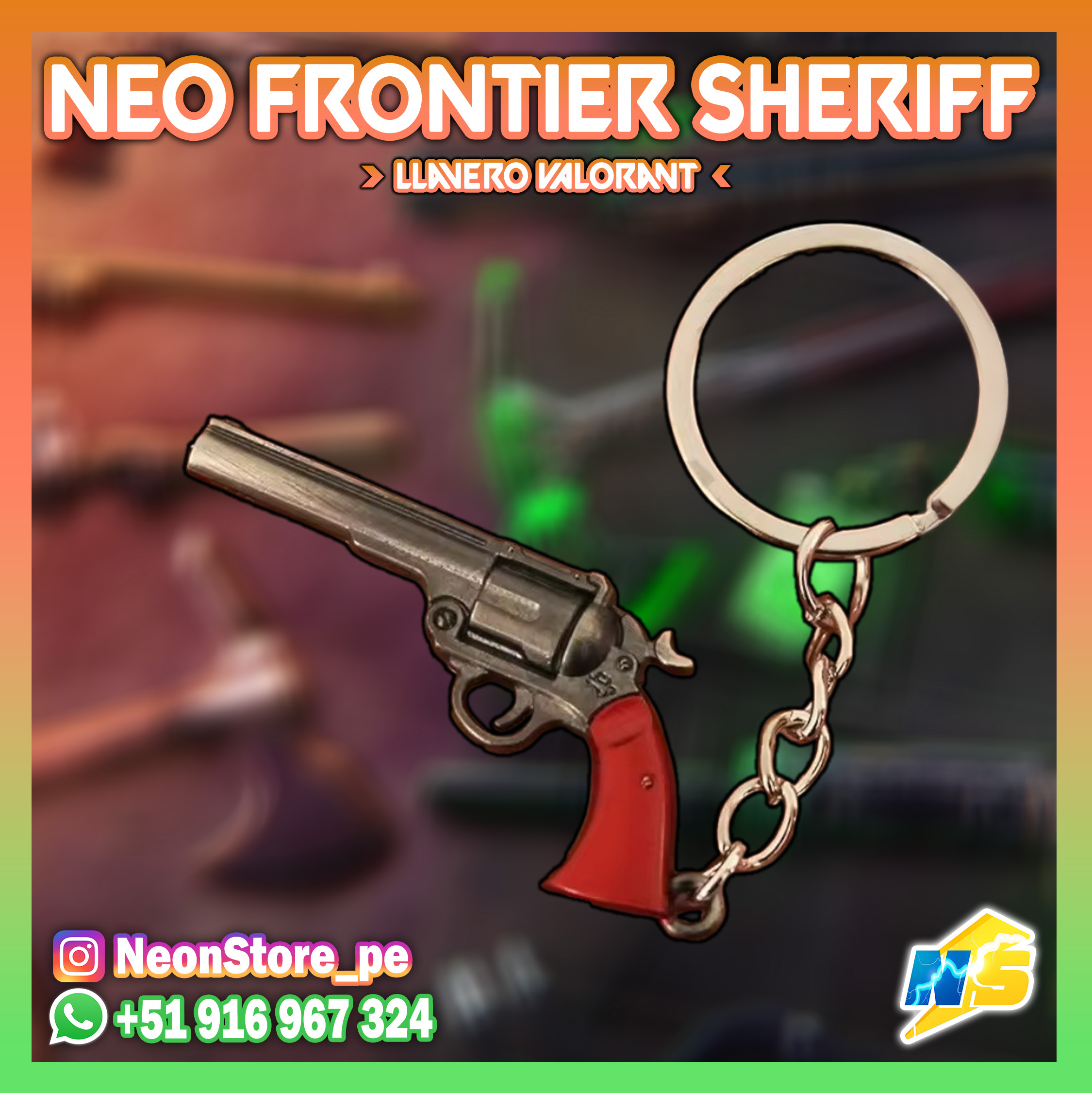 Llavero Neo Frontier Sheriff FVALORANT