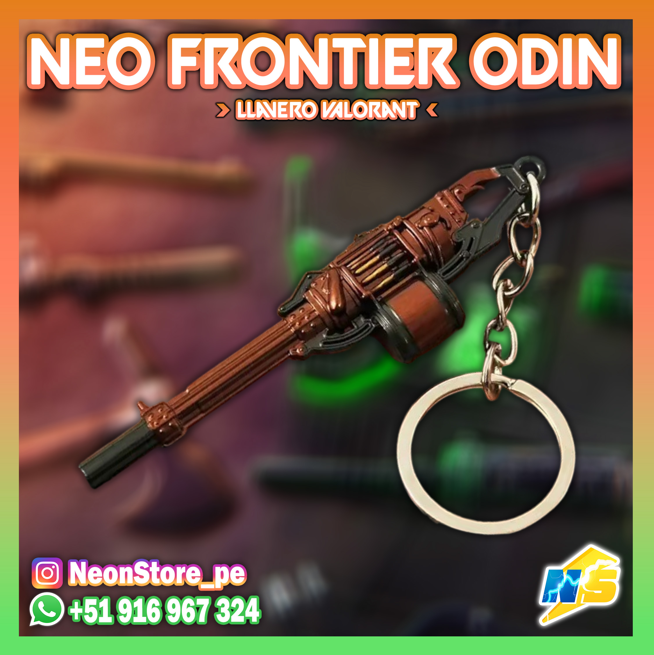 Llavero Neo Frontier Odin FVALORANT