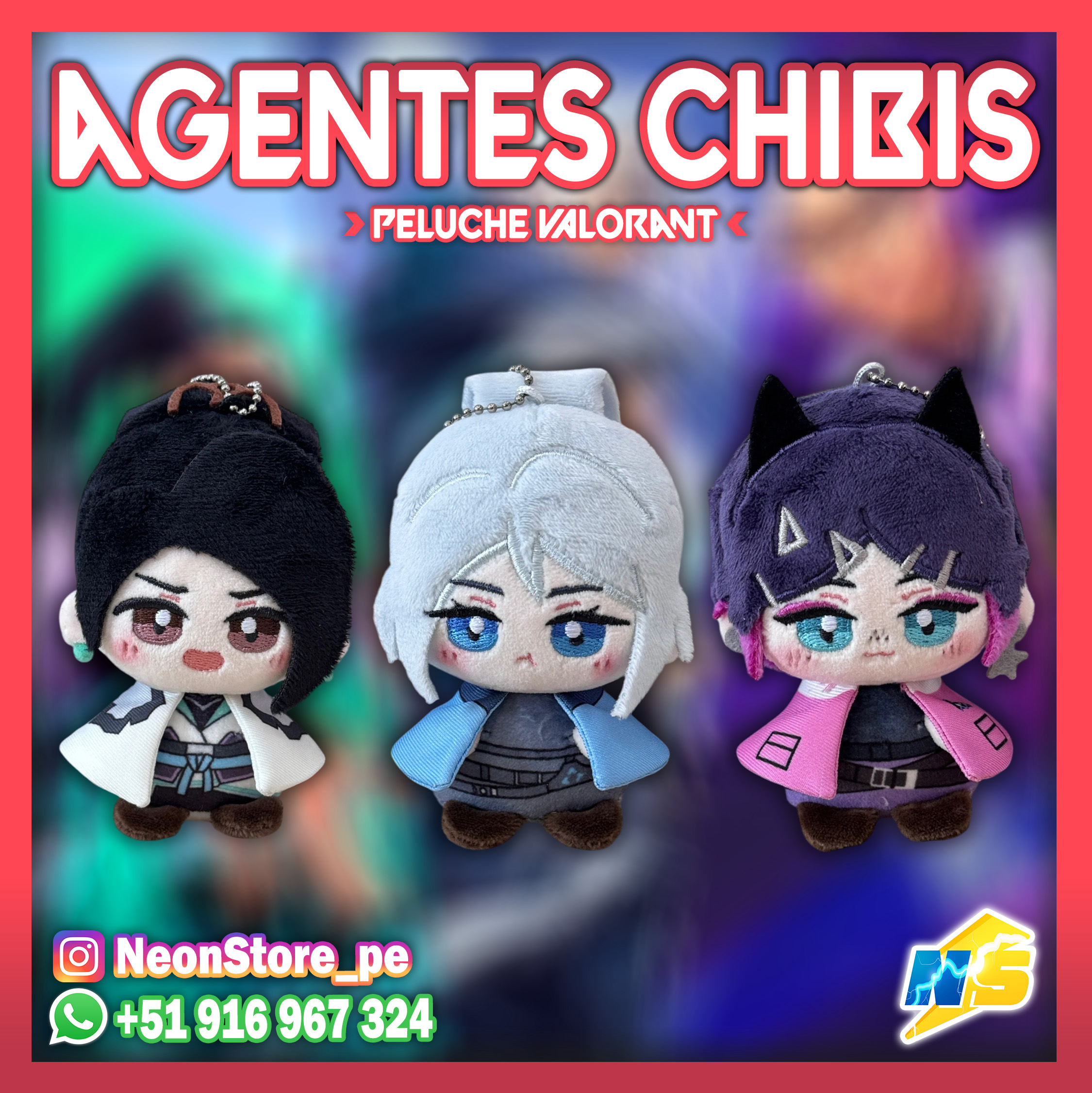 ⚡ Agentes Chibis VALORANT ⚡