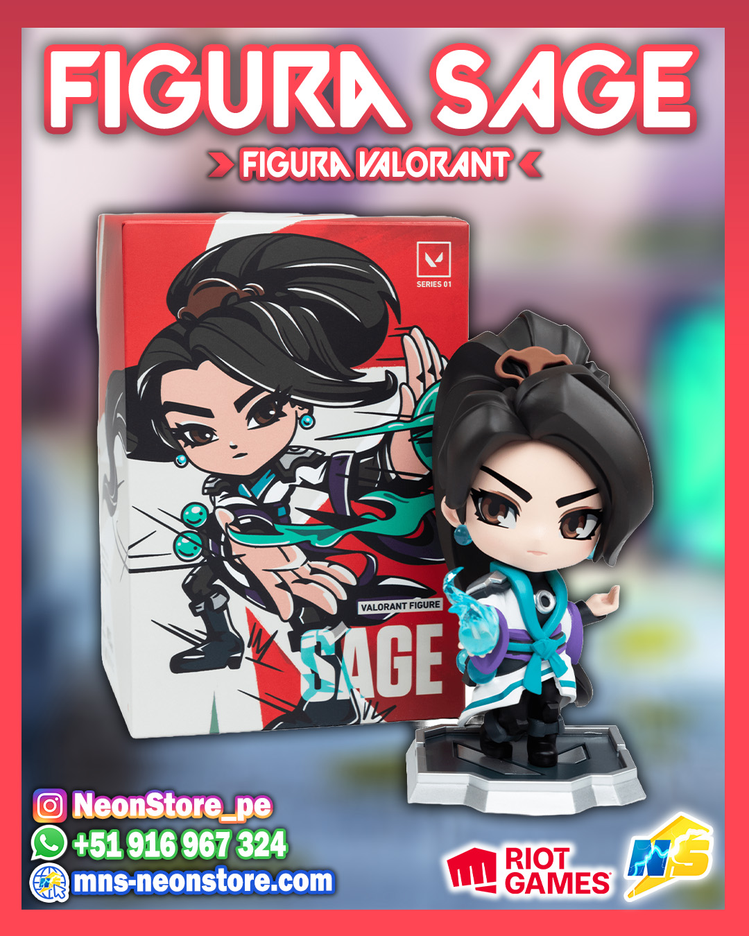 ⚡ Figura Sage RiotGames VALORANT ⚡