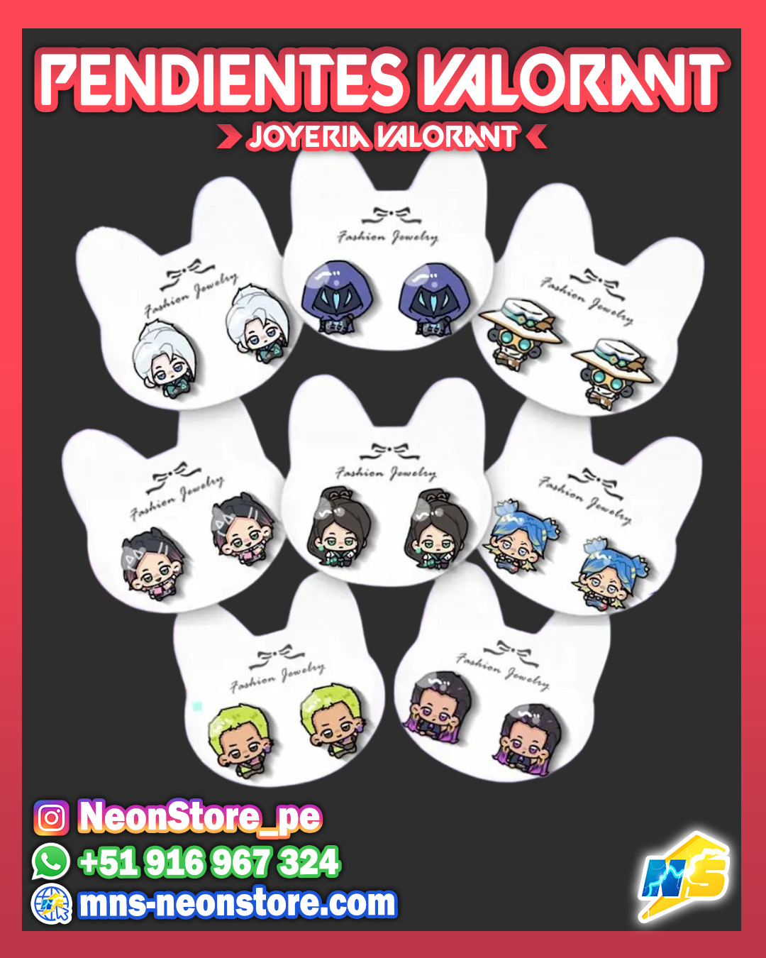 ⚡ Pendientes VALORANT ⚡