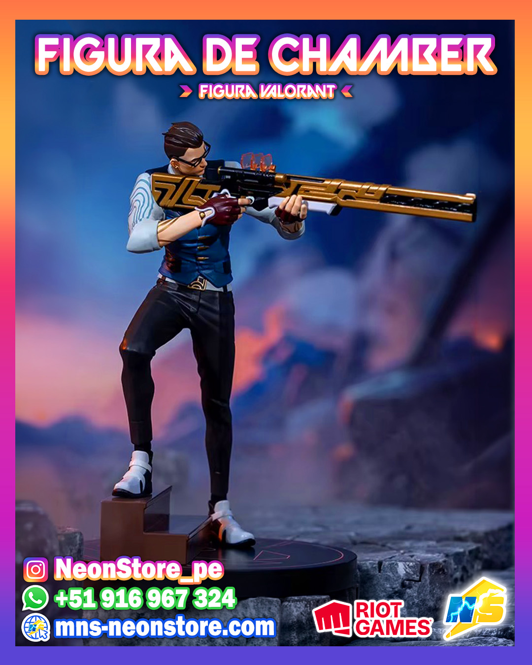 ⚡ Figura Chamber VALORANT ⚡