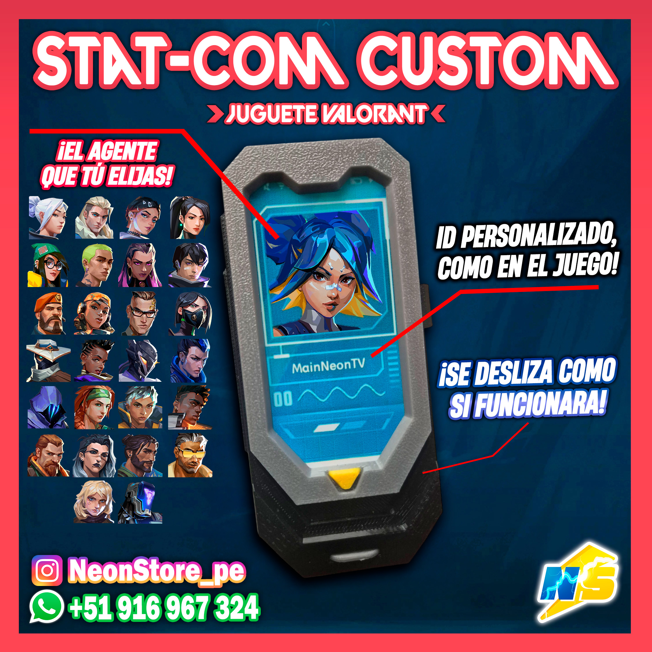 ⚡ Stat-com Custom - VALORANT ⚡