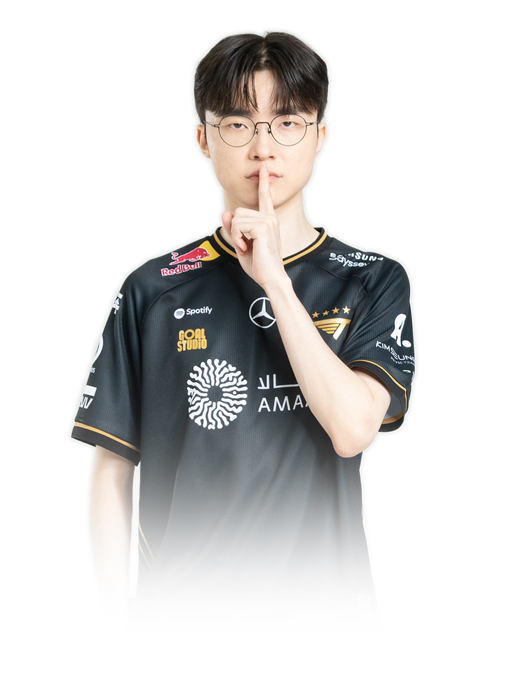 Camiseta T1 WORLDS 2025 Oficial - LEAGUE OF LEGENDS