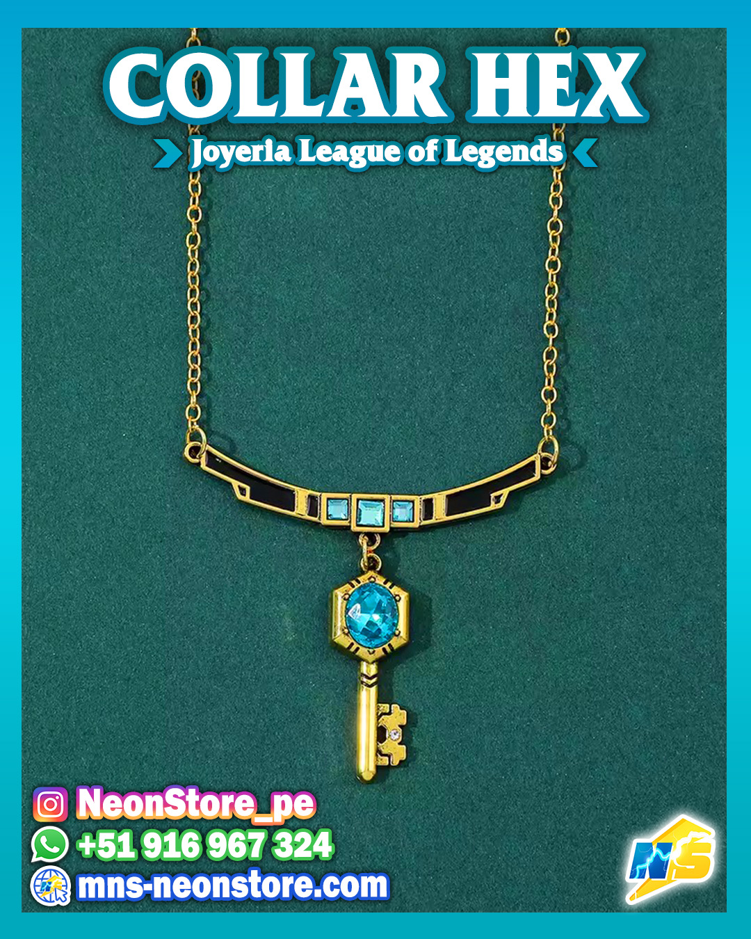 ⚡ Collar Hex LEAGUE OF LEGENDS ⚡