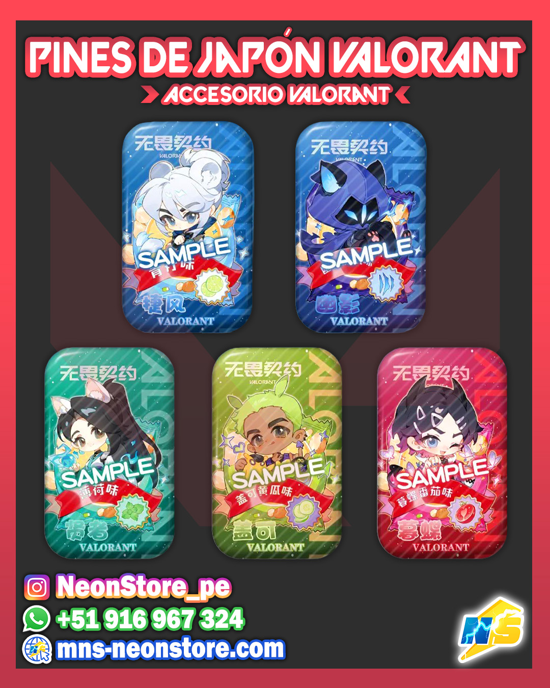 ⚡ Pines de Japón VALORANT ⚡