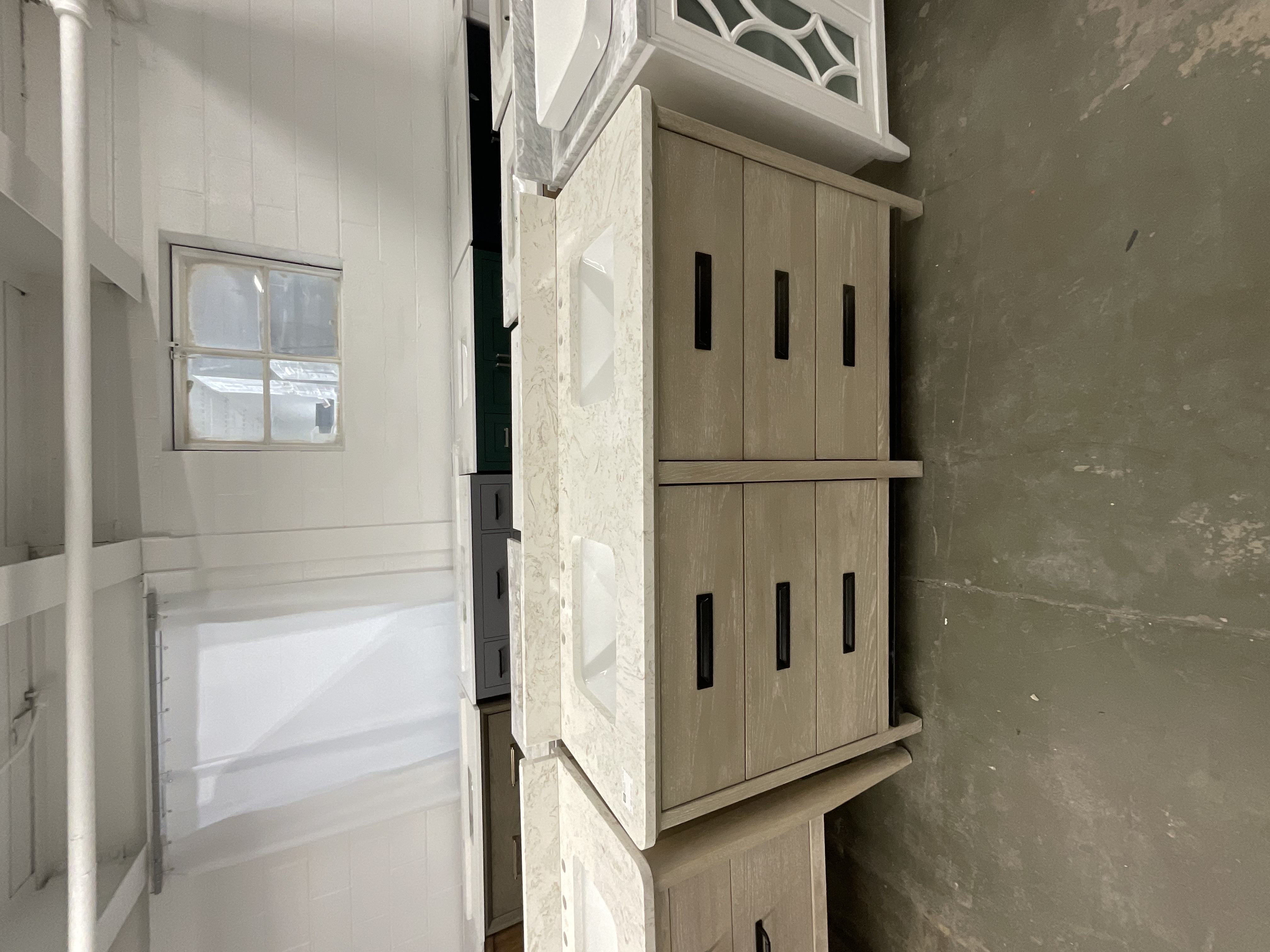 60”x22’’ Vanity with engineered marble top