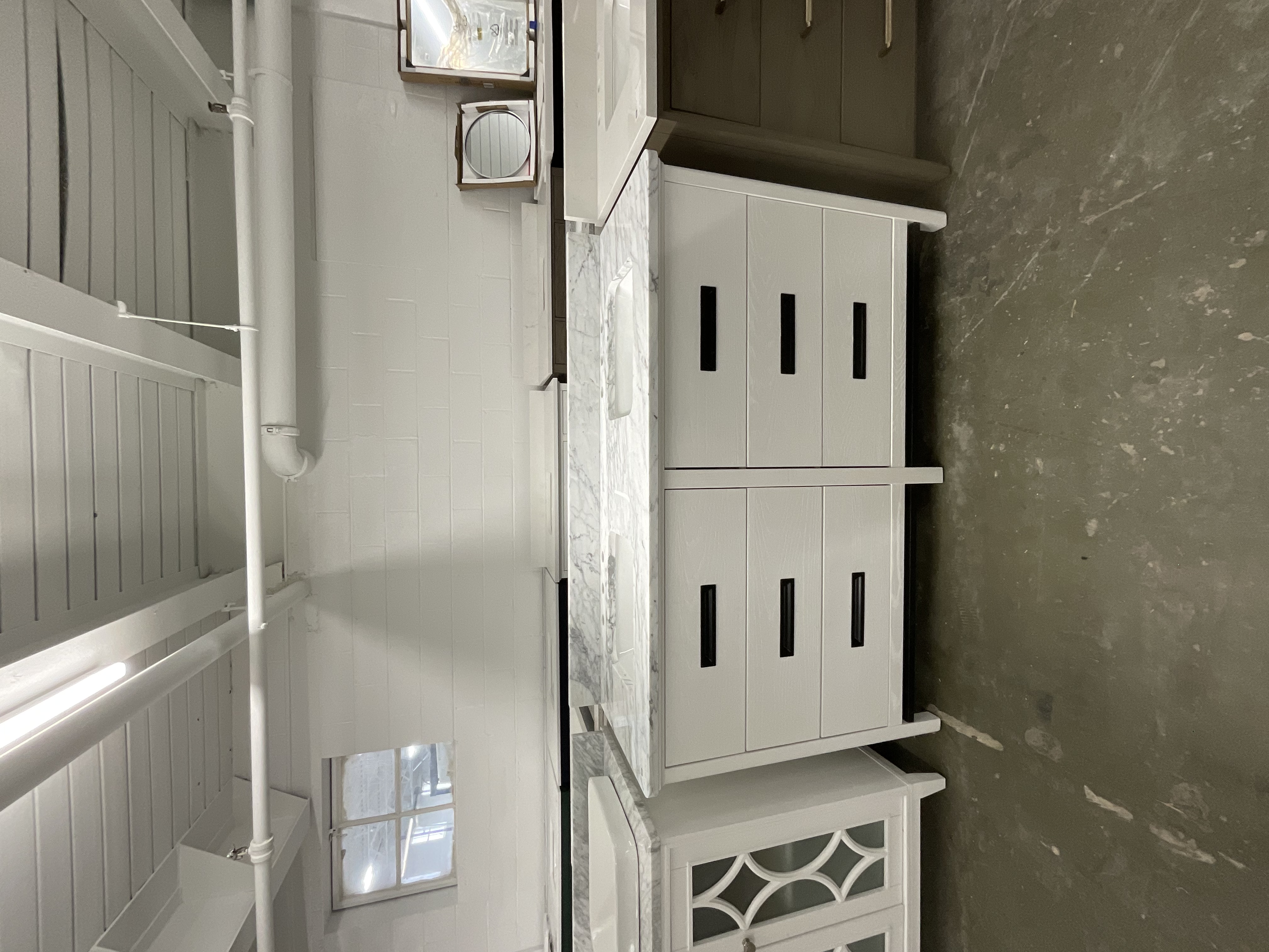 60”x22’’ Vanity with marble top