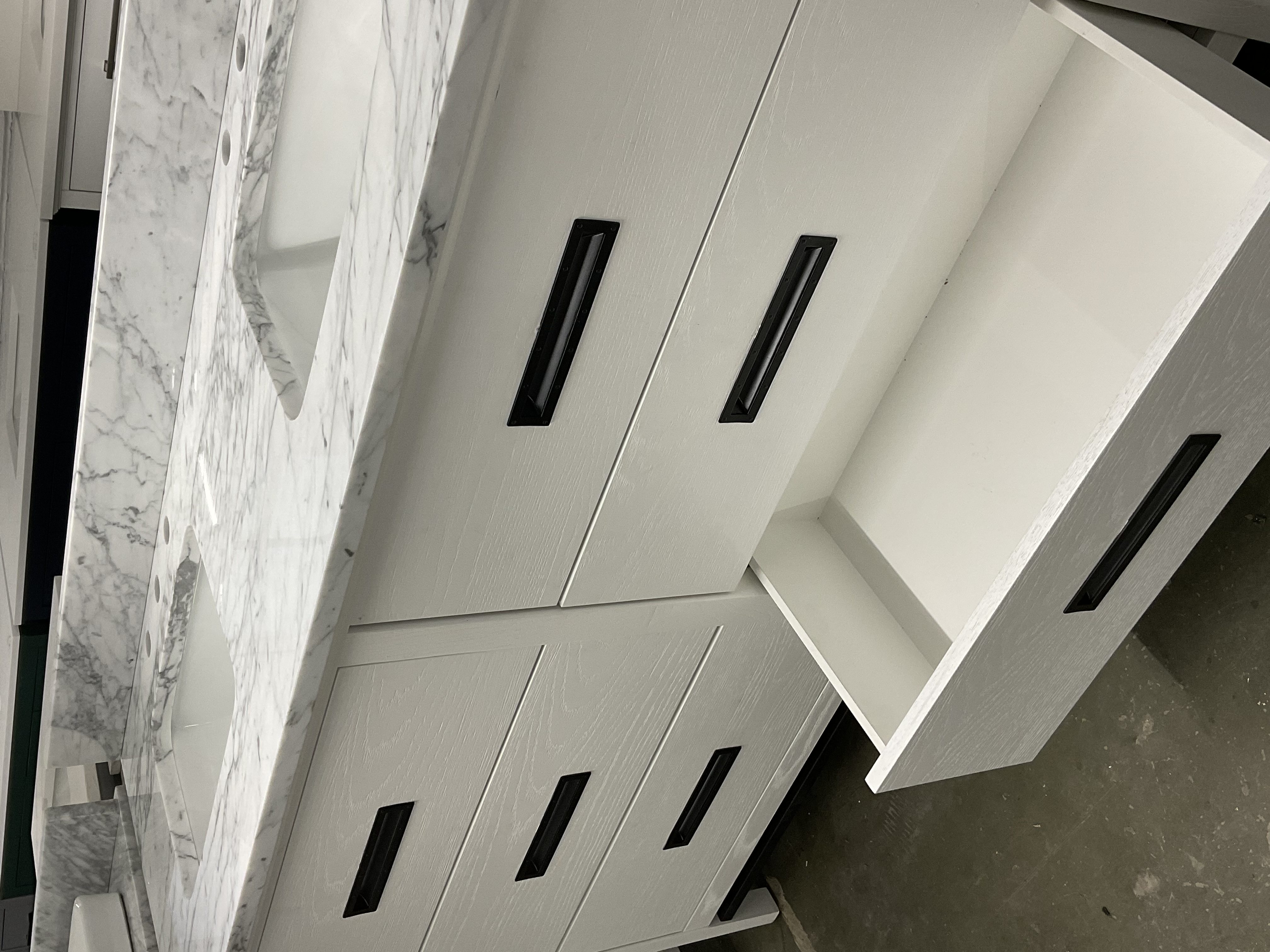 60”x22’’ Vanity with marble top