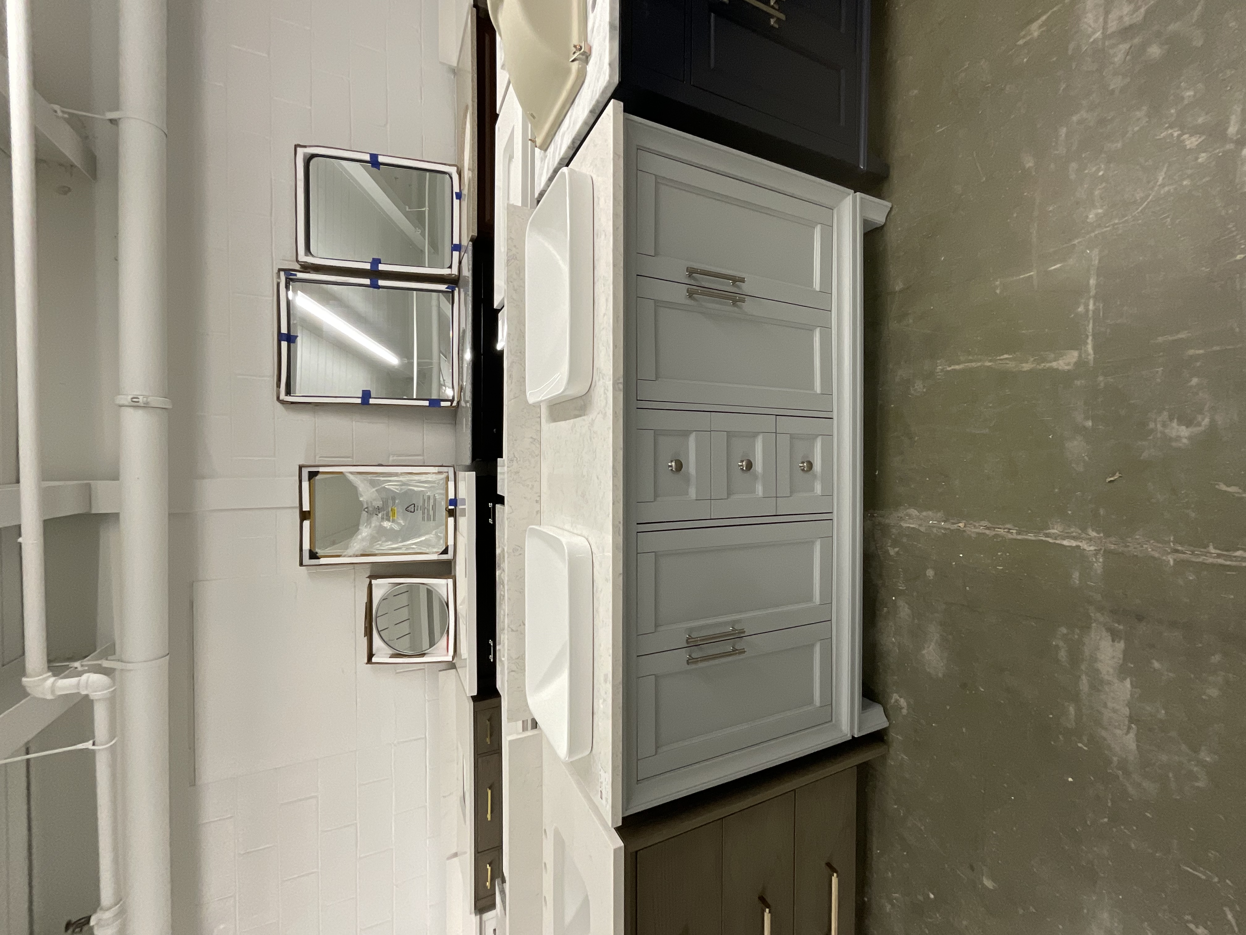 60”x22’’ Vanity with engineered marble top