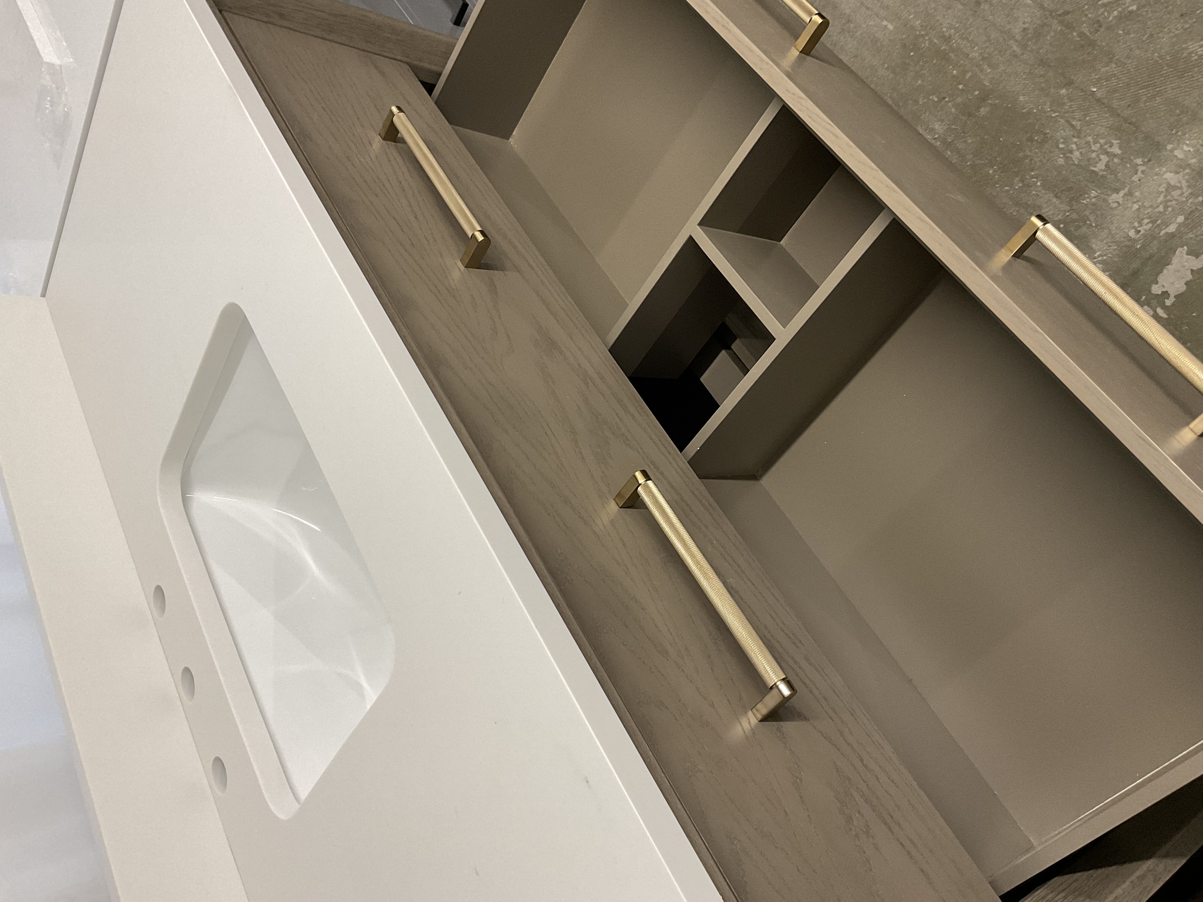 48”x22’’ Vanity with marble top
