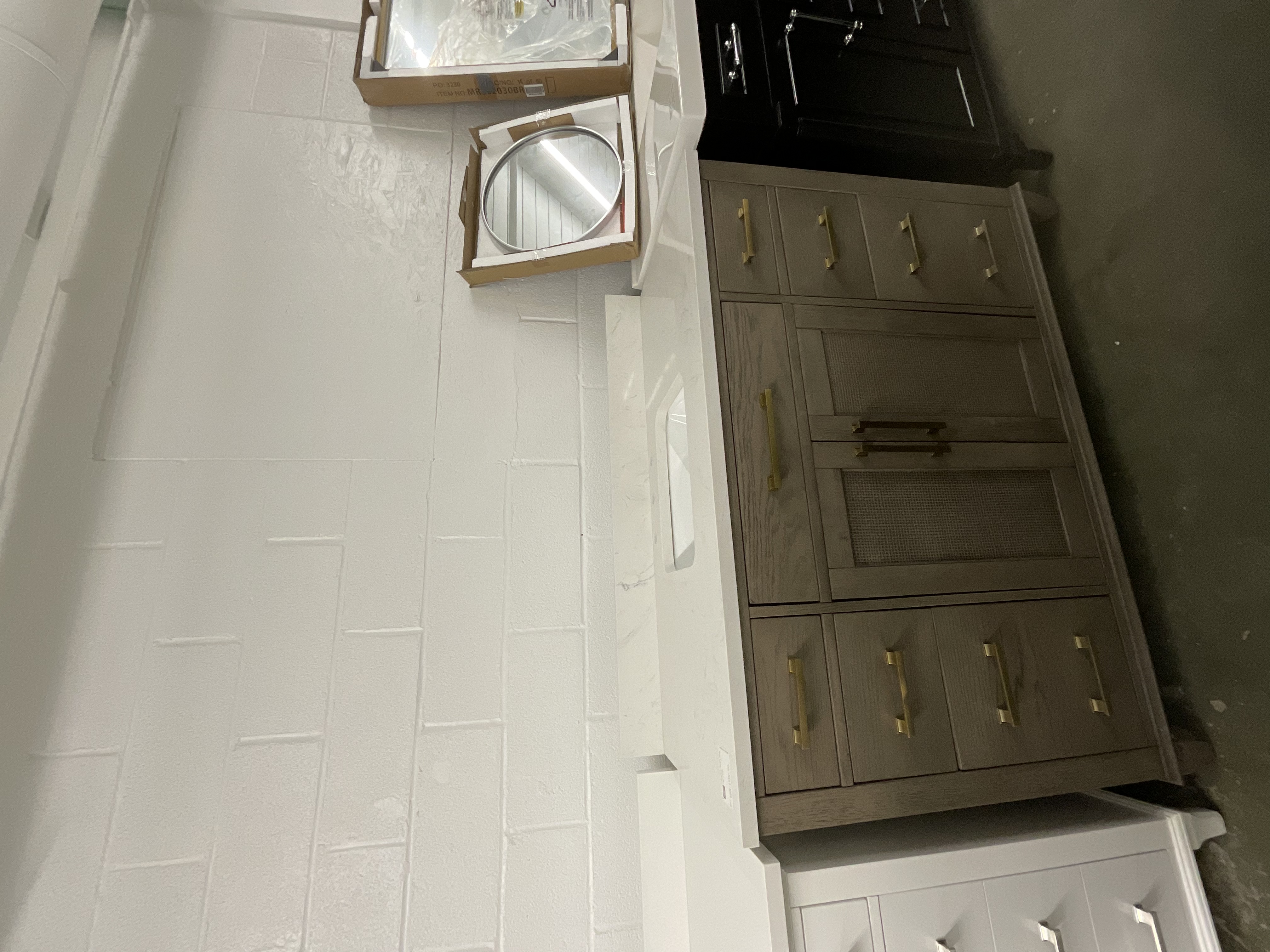 48”x22’’ Vanity with marble top