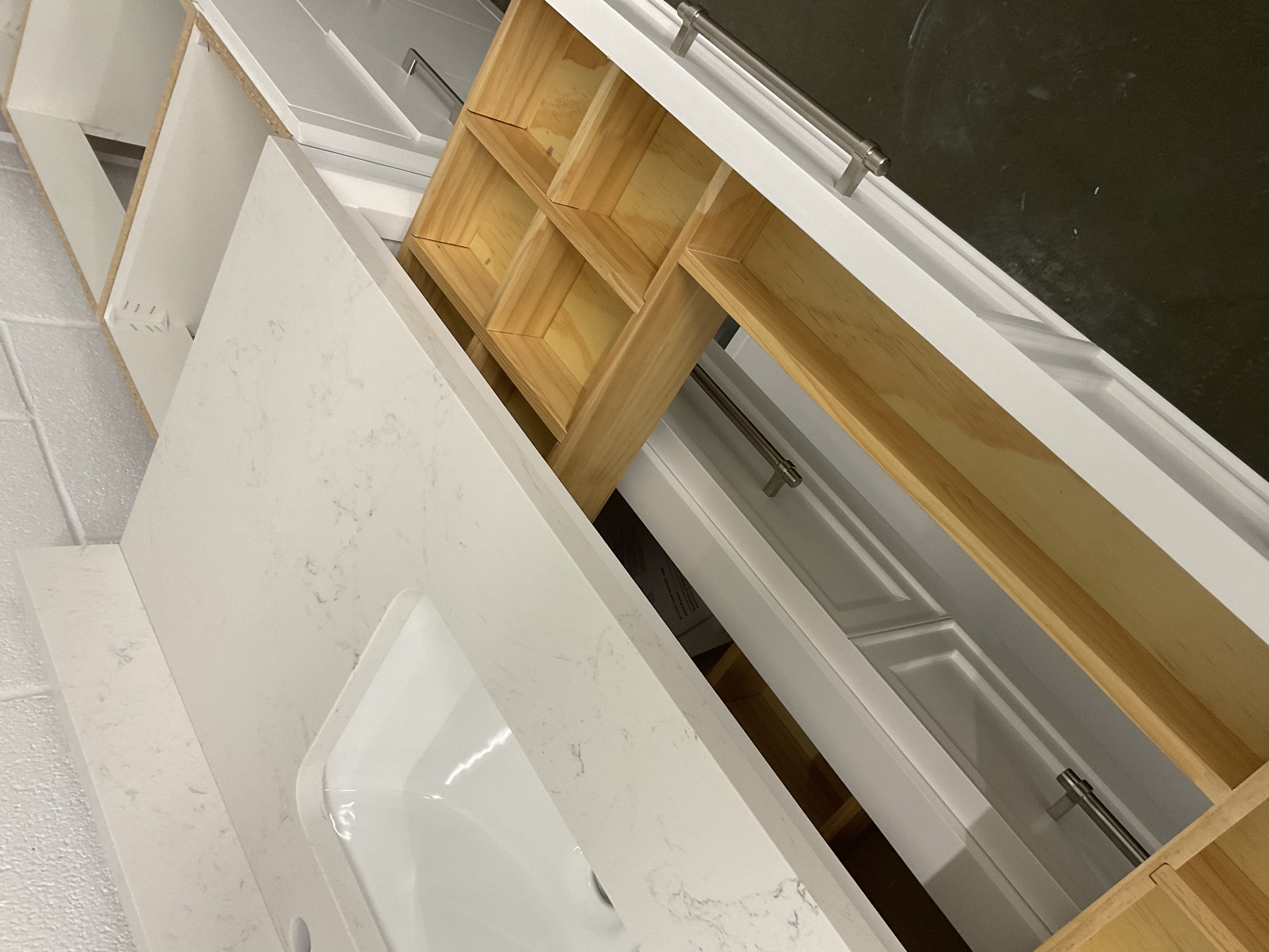 48”x22’’ Vanity with engineered marble top