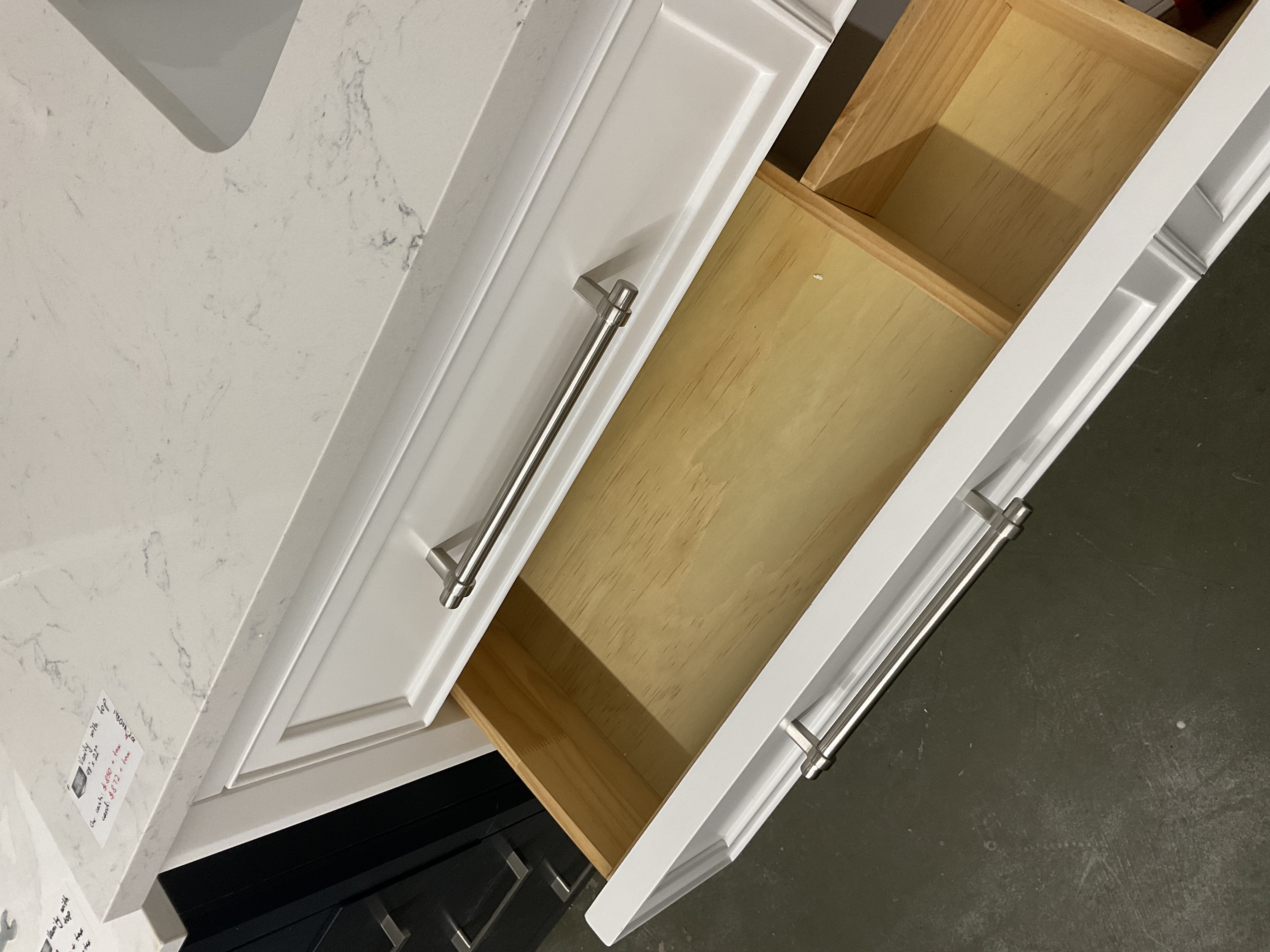 48”x22’’ Vanity with engineered marble top