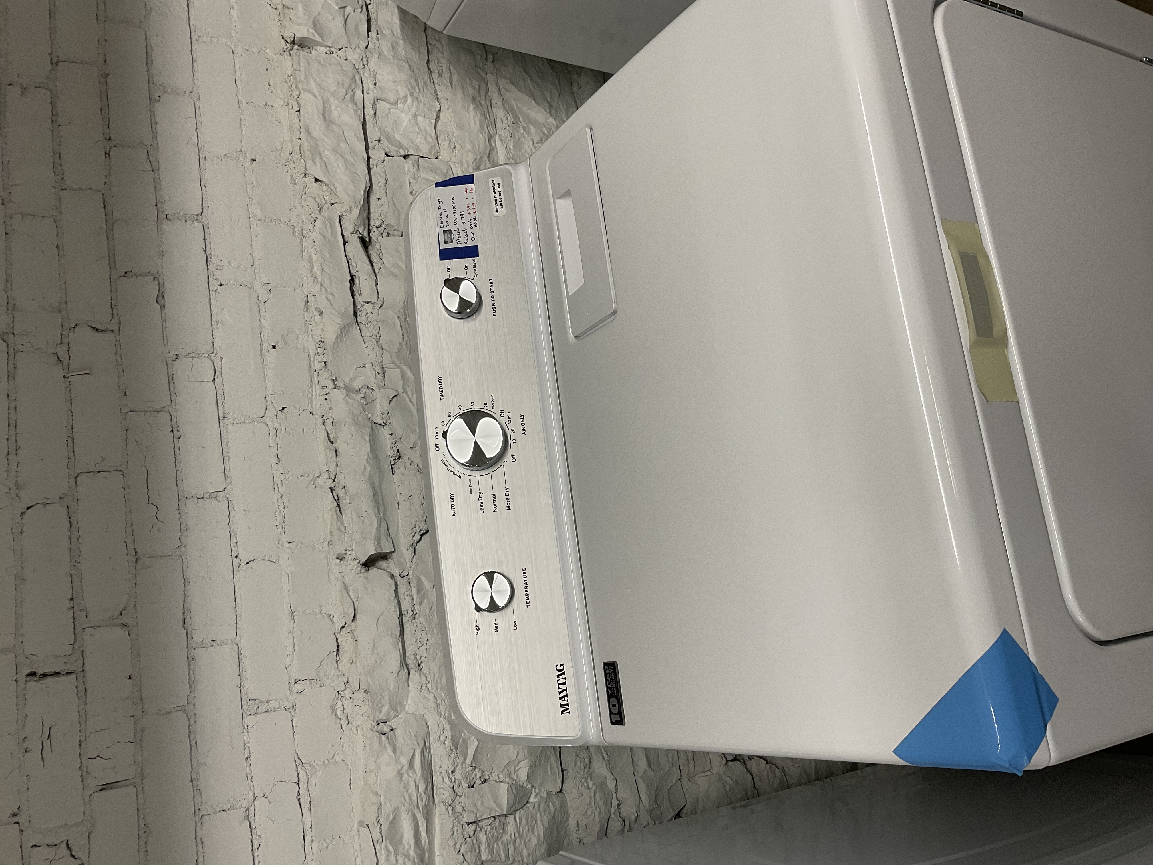 Electric Dryer 7.0 cu ft #MED4500MW